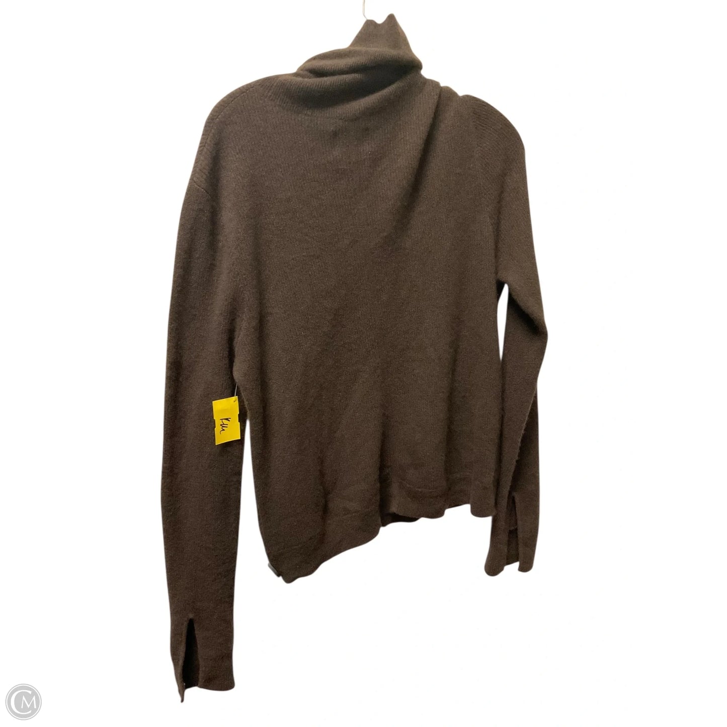 Sweater Cashmere By Clothes Mentor In Brown, Size: Xl