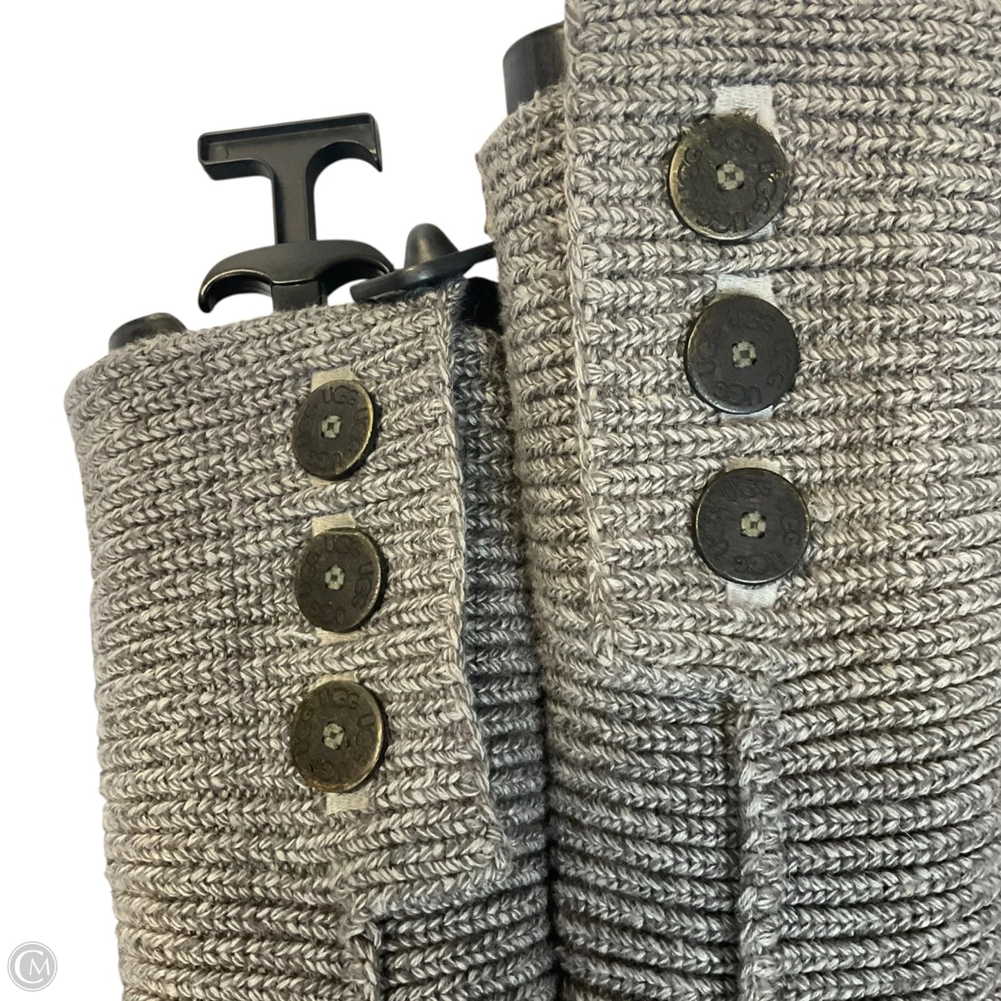 Boots Designer By Ugg In Grey, Size: 7