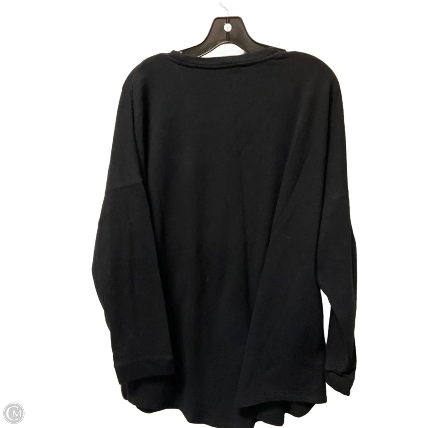 Sweatshirt Crewneck By Crown And Ivy In Black, Size: 3x