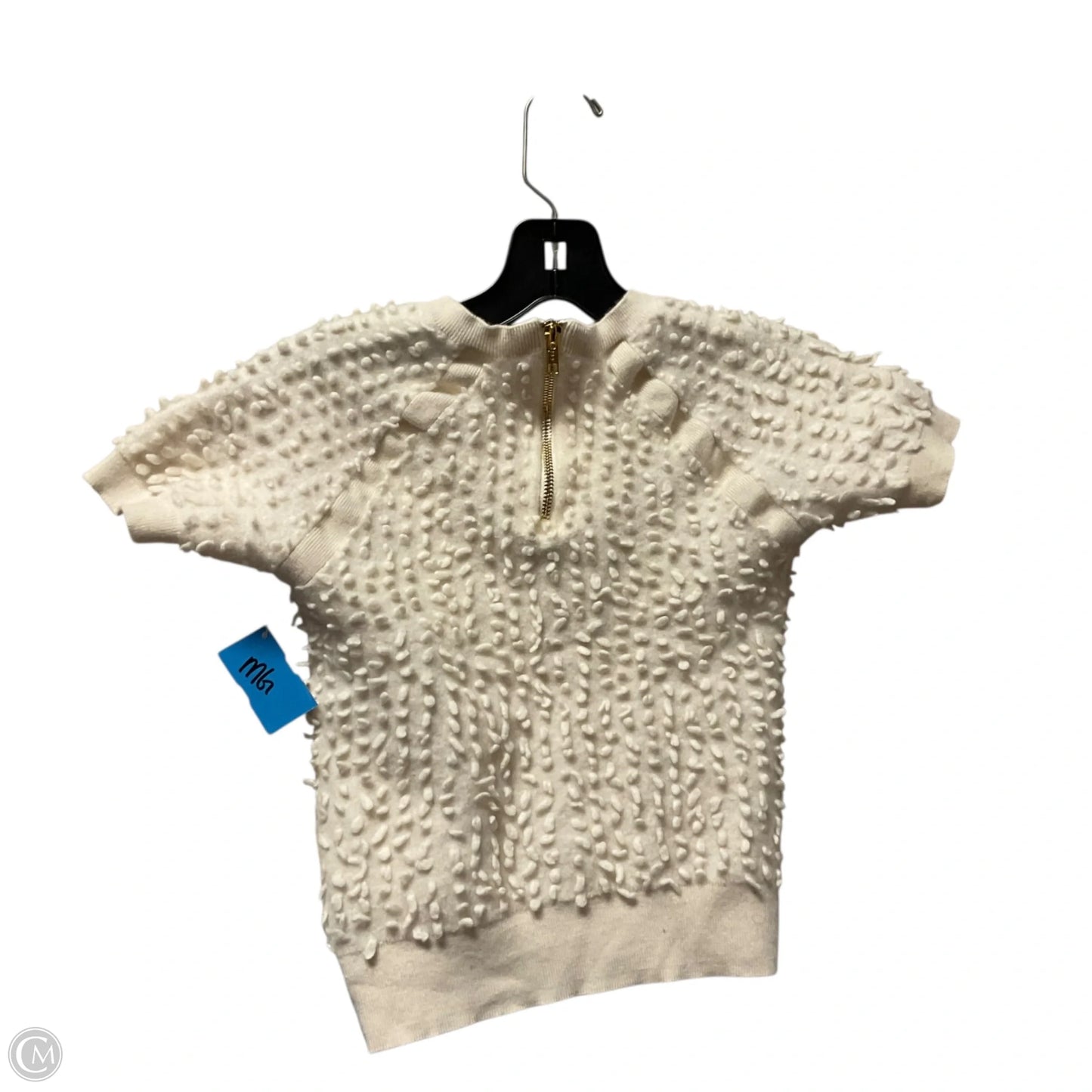 Top Short Sleeve By Maeve In Cream, Size: S