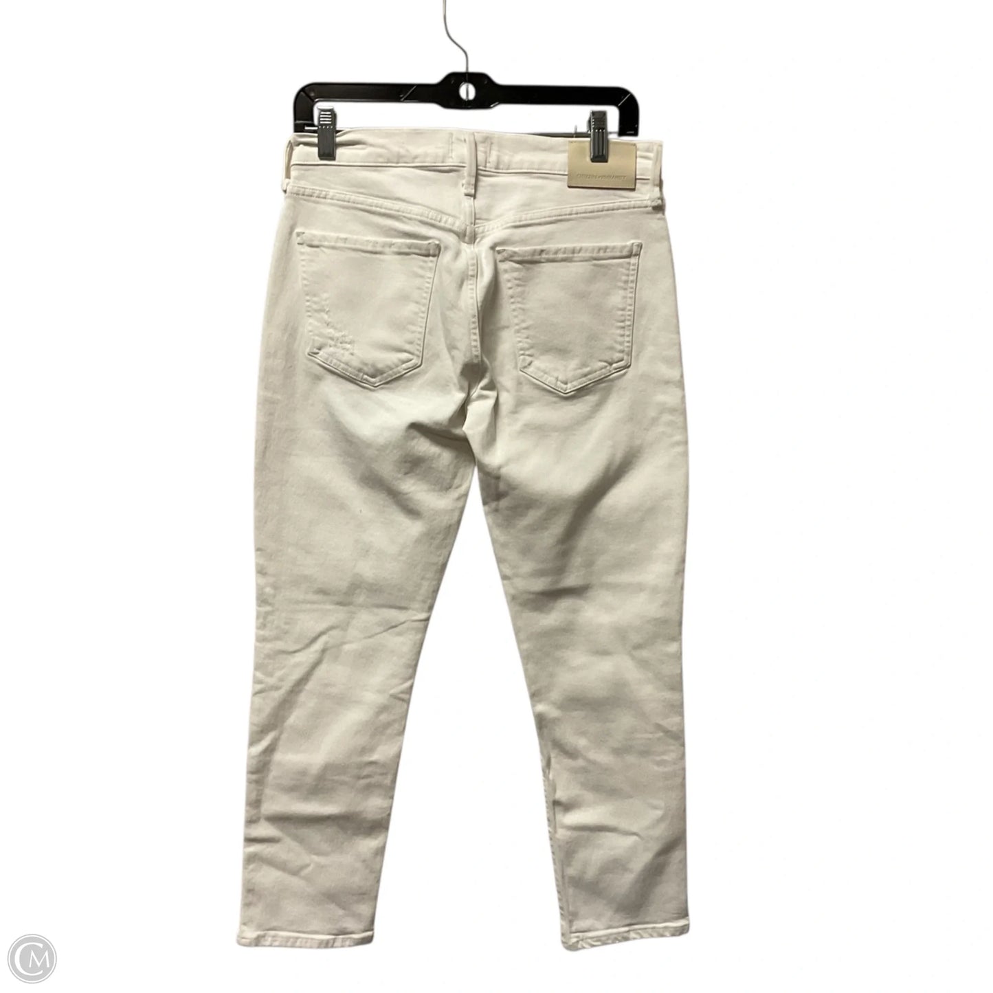 Jeans Skinny By Citizens Of Humanity In White Denim, Size: 4