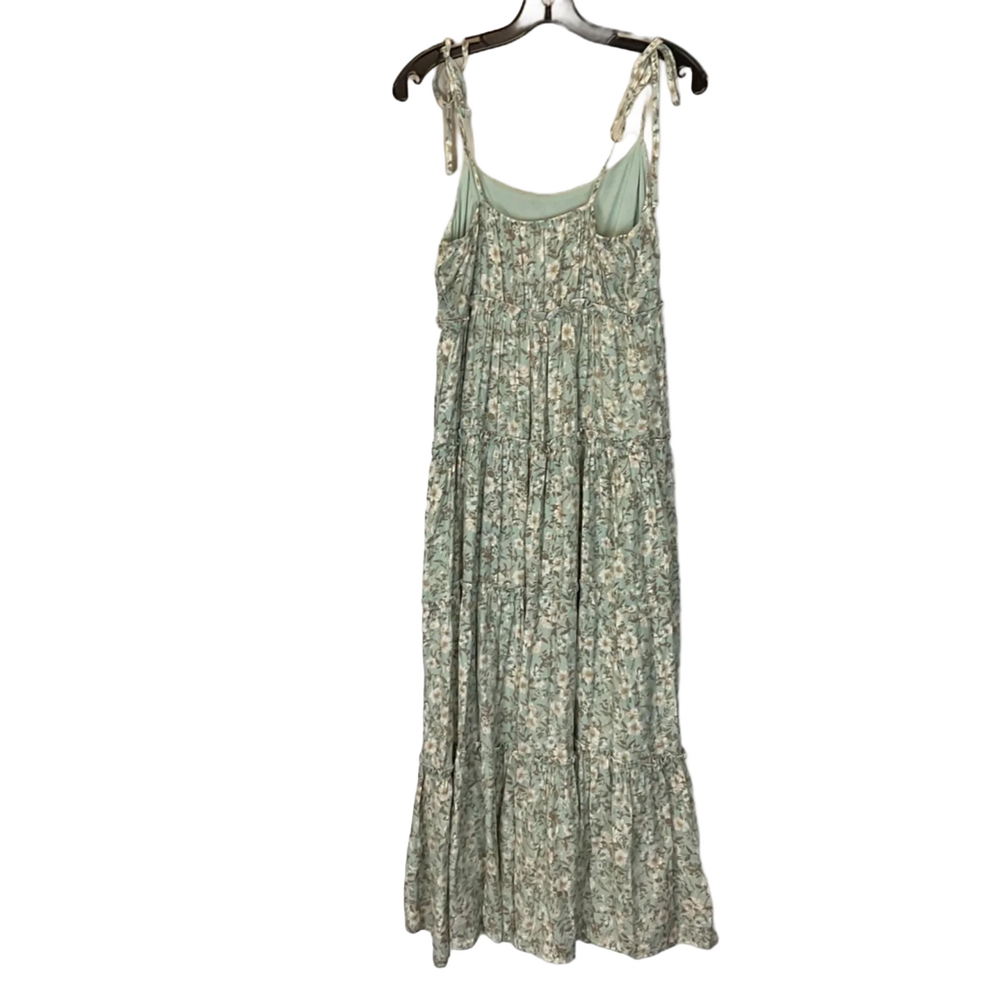 Dress Casual Maxi By By The River In Green, Size: L