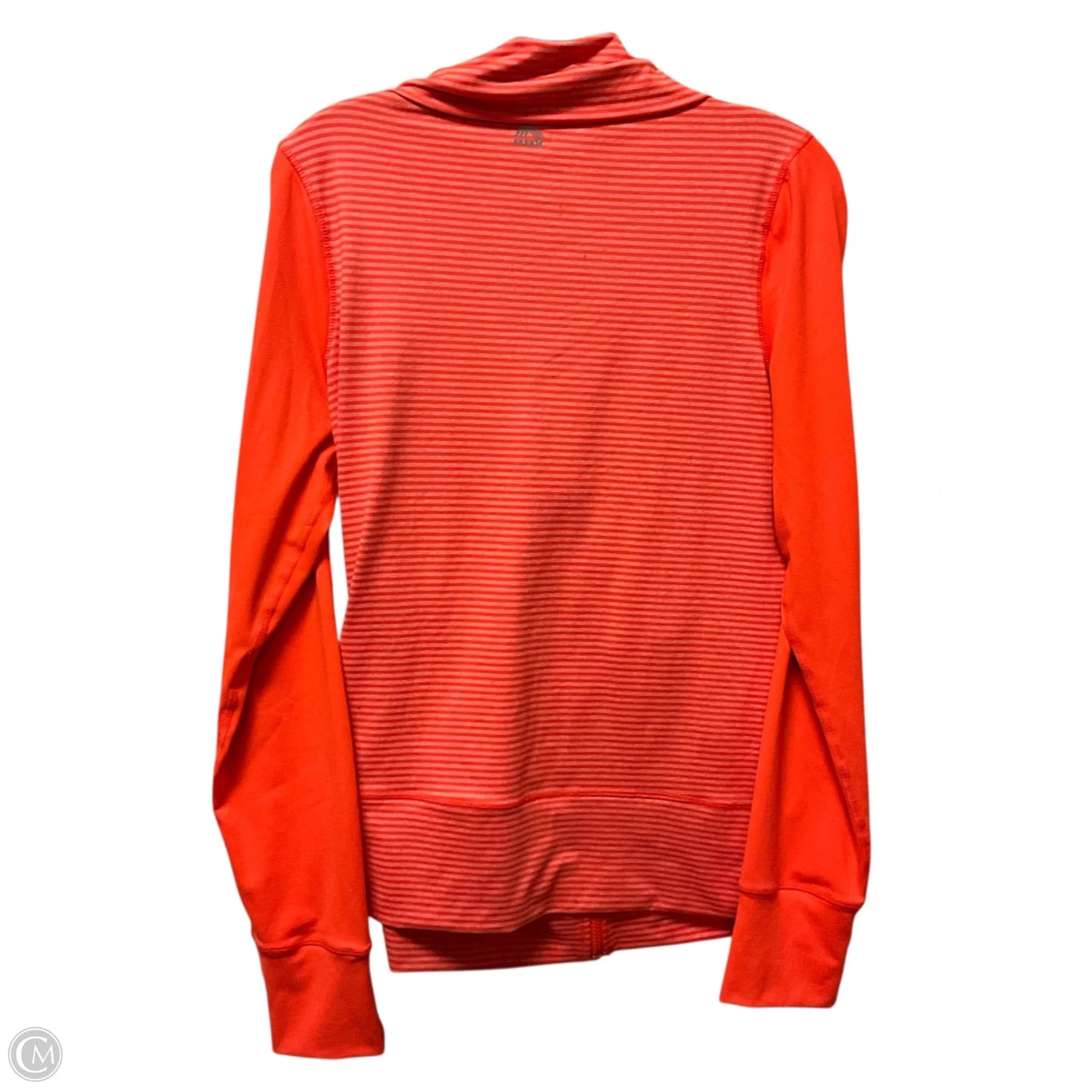 Athletic Jacket By Rbx In Orange, Size: L