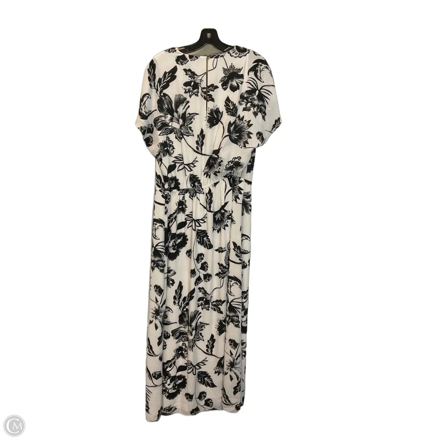 Dress Casual Maxi By White House Black Market In Black & White, Size: S