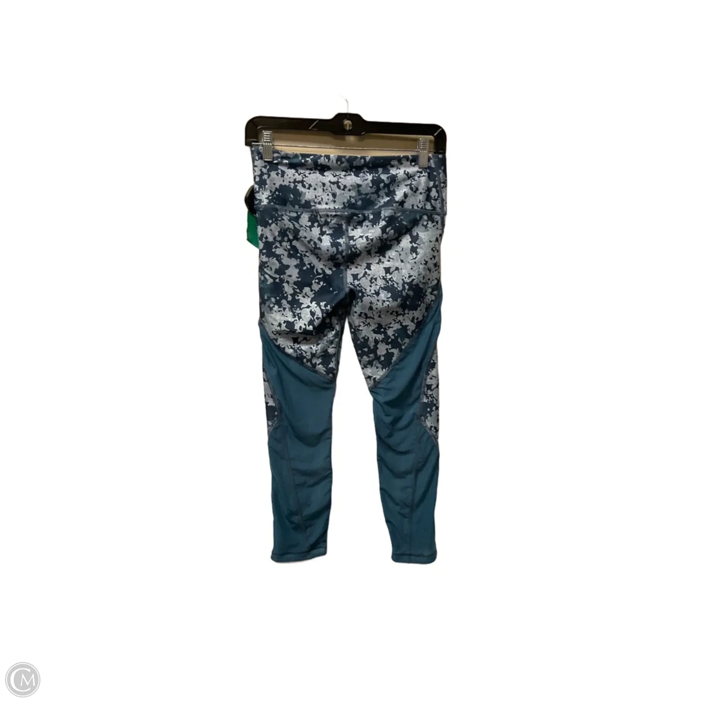 Athletic Leggings Capris By Under Armour In Blue, Size: M