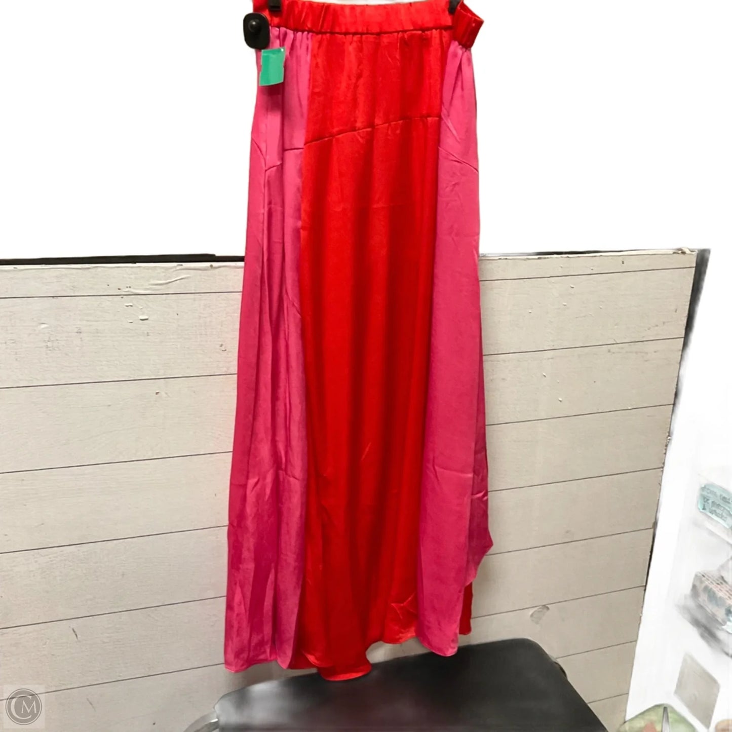Skirt Set 2pc By Petal & Pup In Pink & Red, Size: M