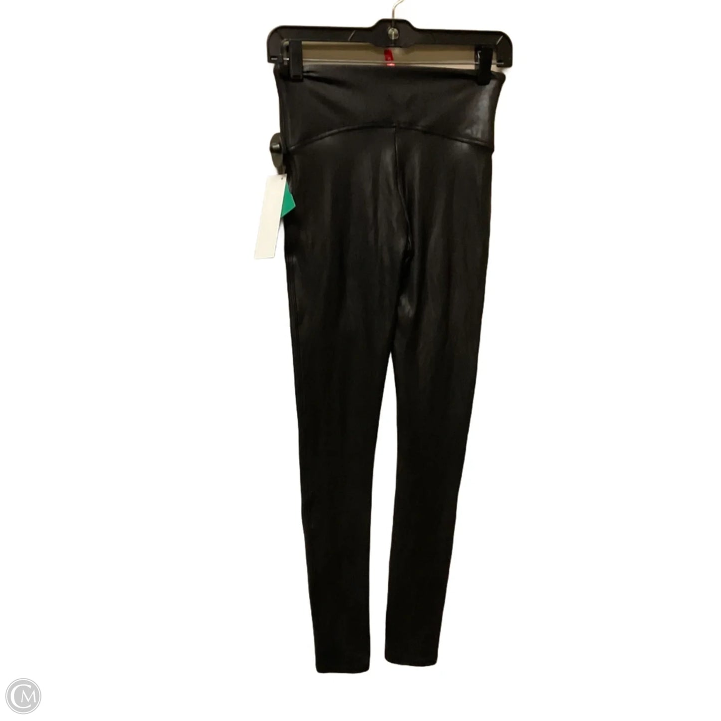 Athletic Leggings By Spanx In Black, Size: M