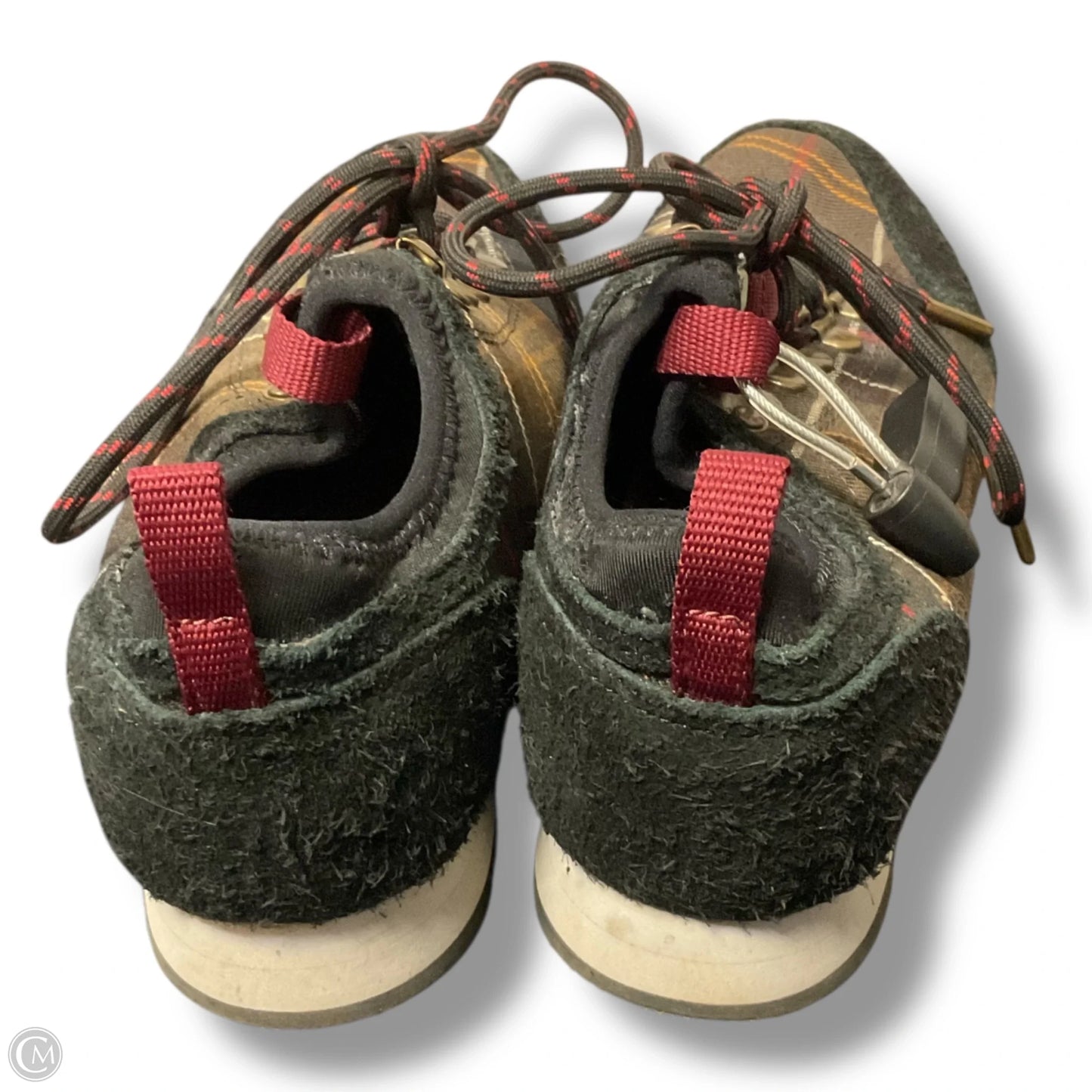Shoes Sneakers By Barbour In Plaid Pattern, Size: 7