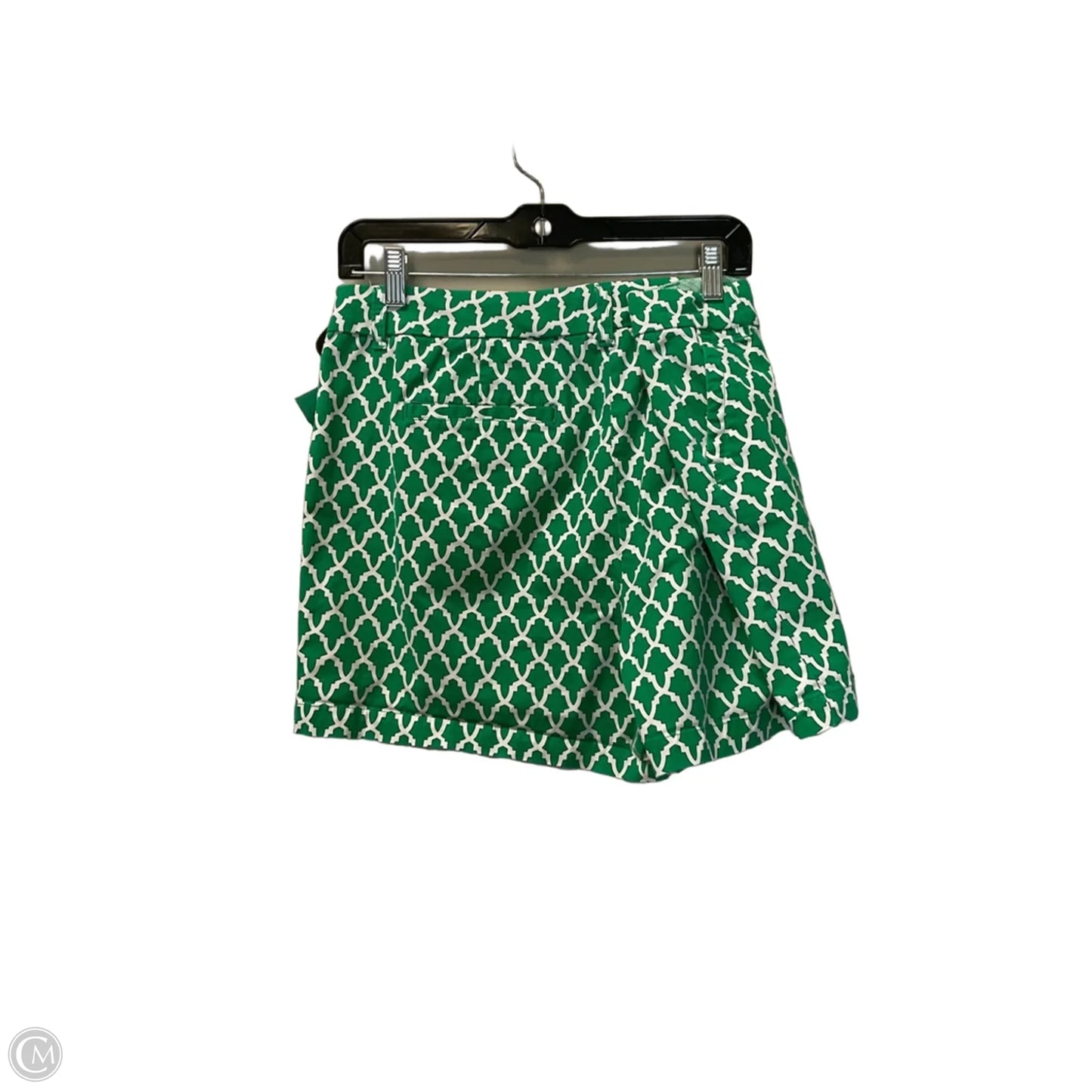 Shorts By Crown And Ivy In Green & White, Size: 16