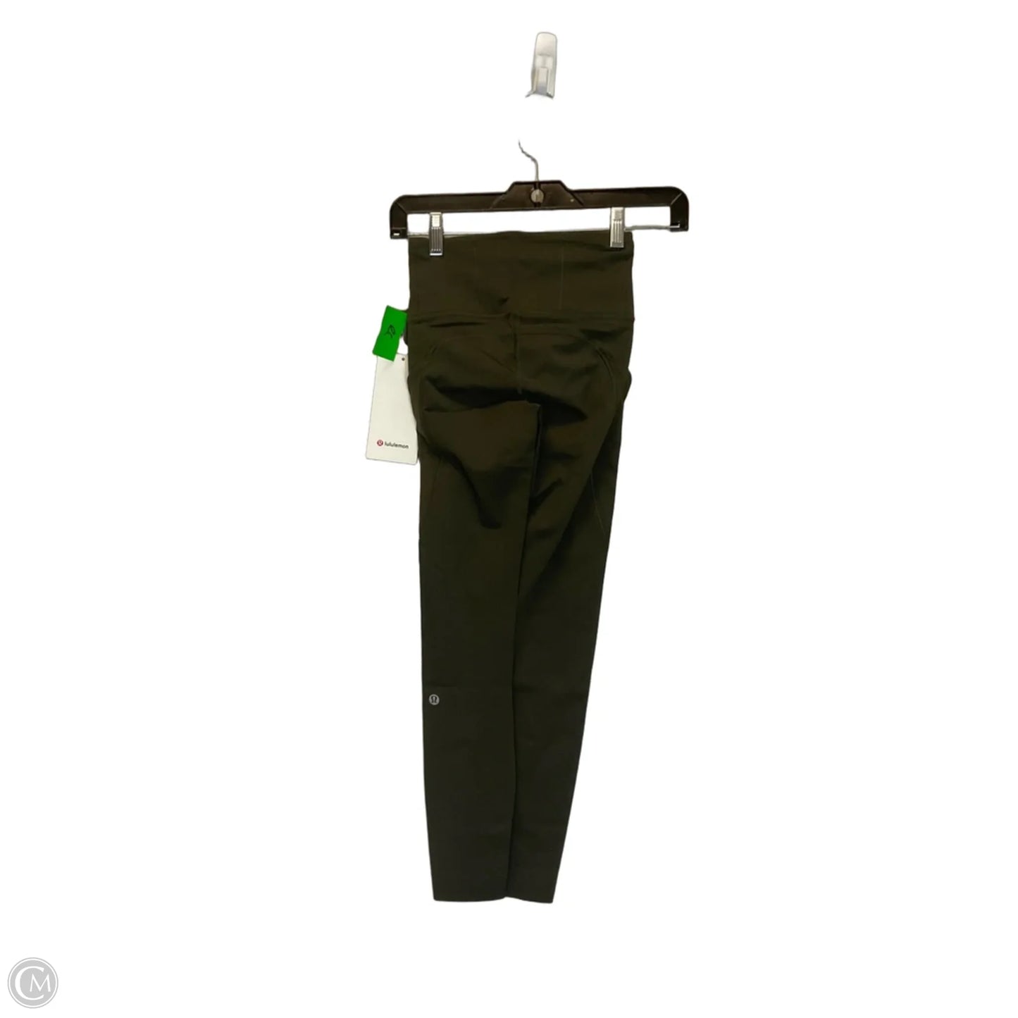 Athletic Leggings By Lululemon In Green, Size: 2