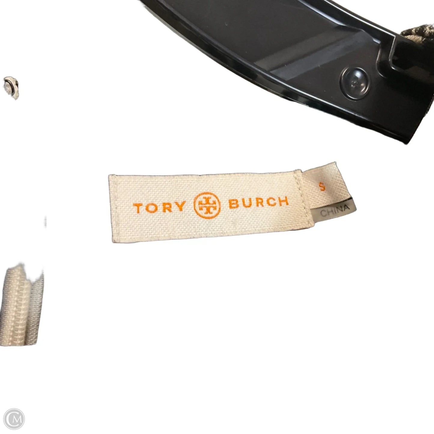 Dress Designer By Tory Burch In Black & Cream, Size: S