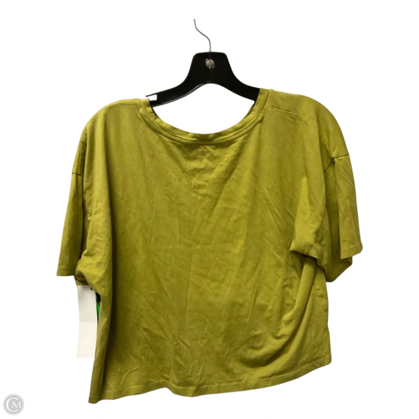 Top Short Sleeve Basic By Michael By Michael Kors In Green, Size: L