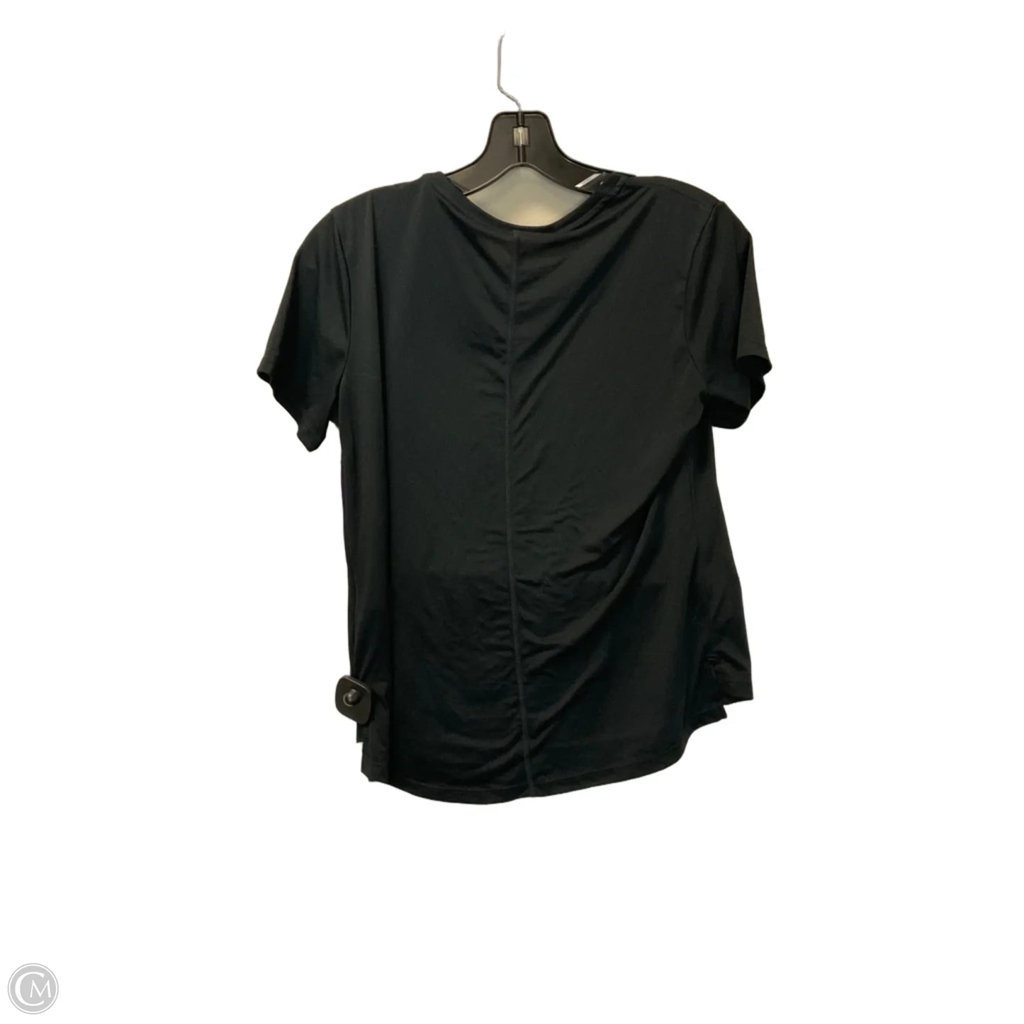 Athletic Top Short Sleeve By Nike Apparel In Black, Size: S