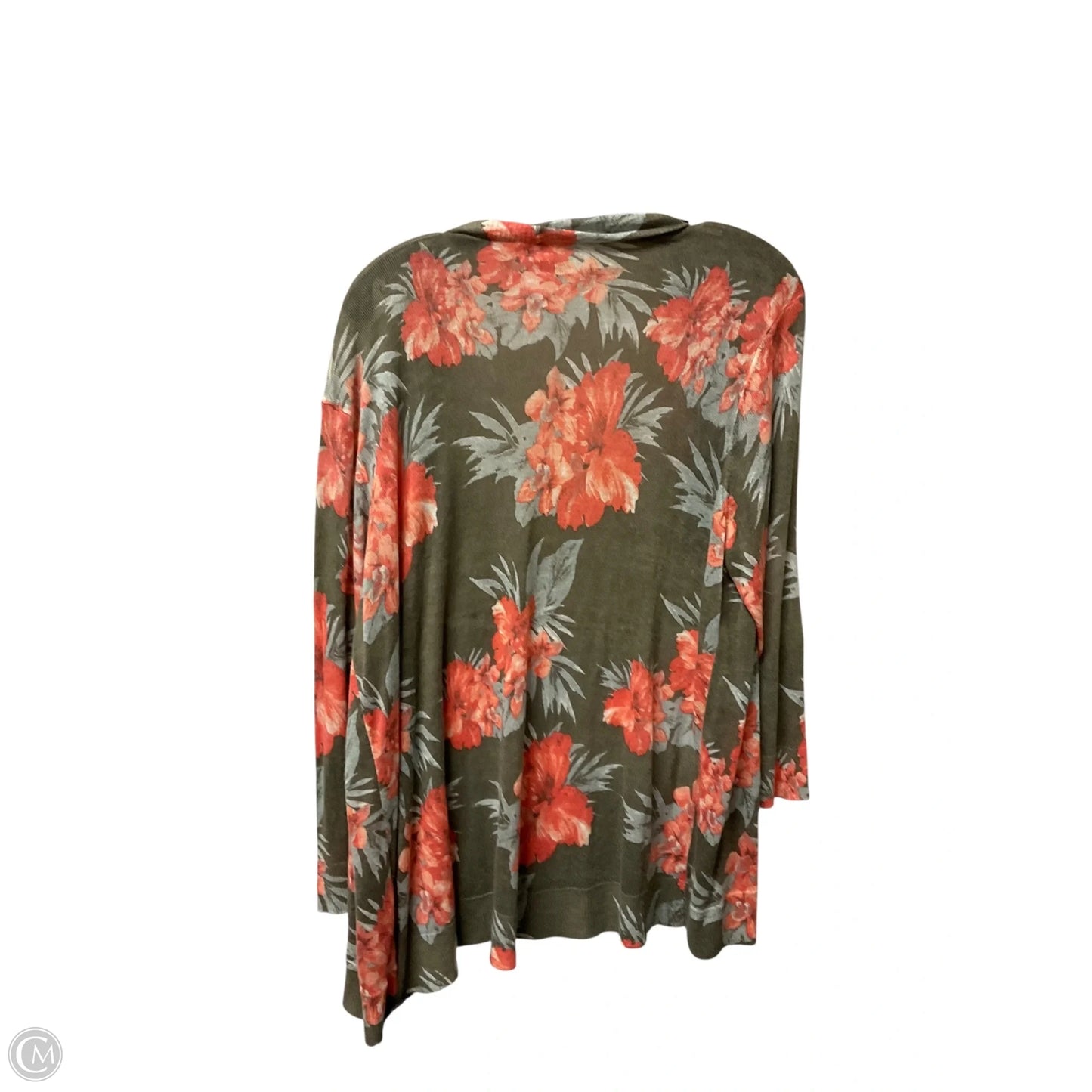 Cardigan By Chicos In Green, Size: L