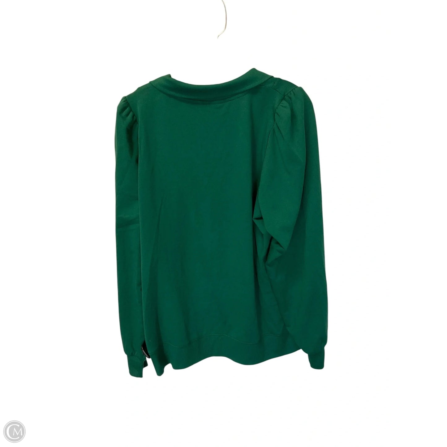 Top Long Sleeve By Crown And Ivy In Green, Size: Xl
