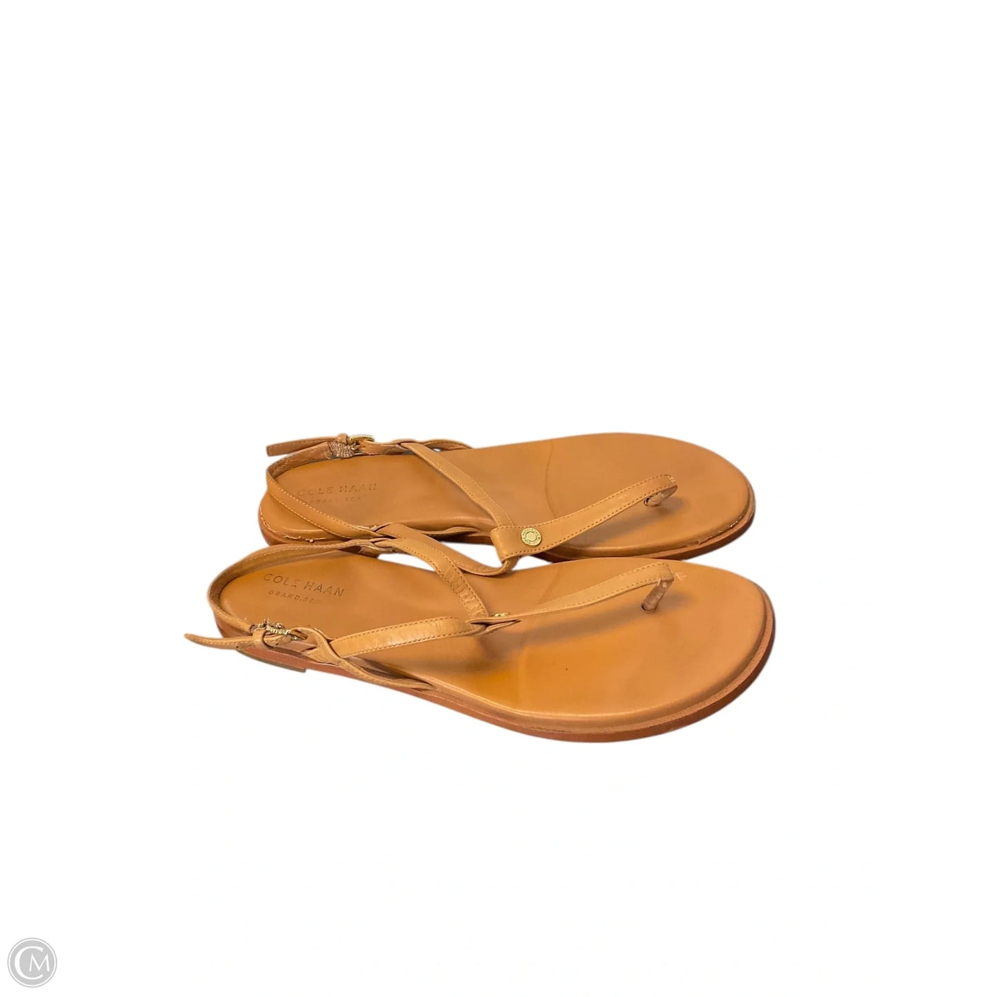 Sandals Flip Flops By Cole-haan In Brown, Size: 10
