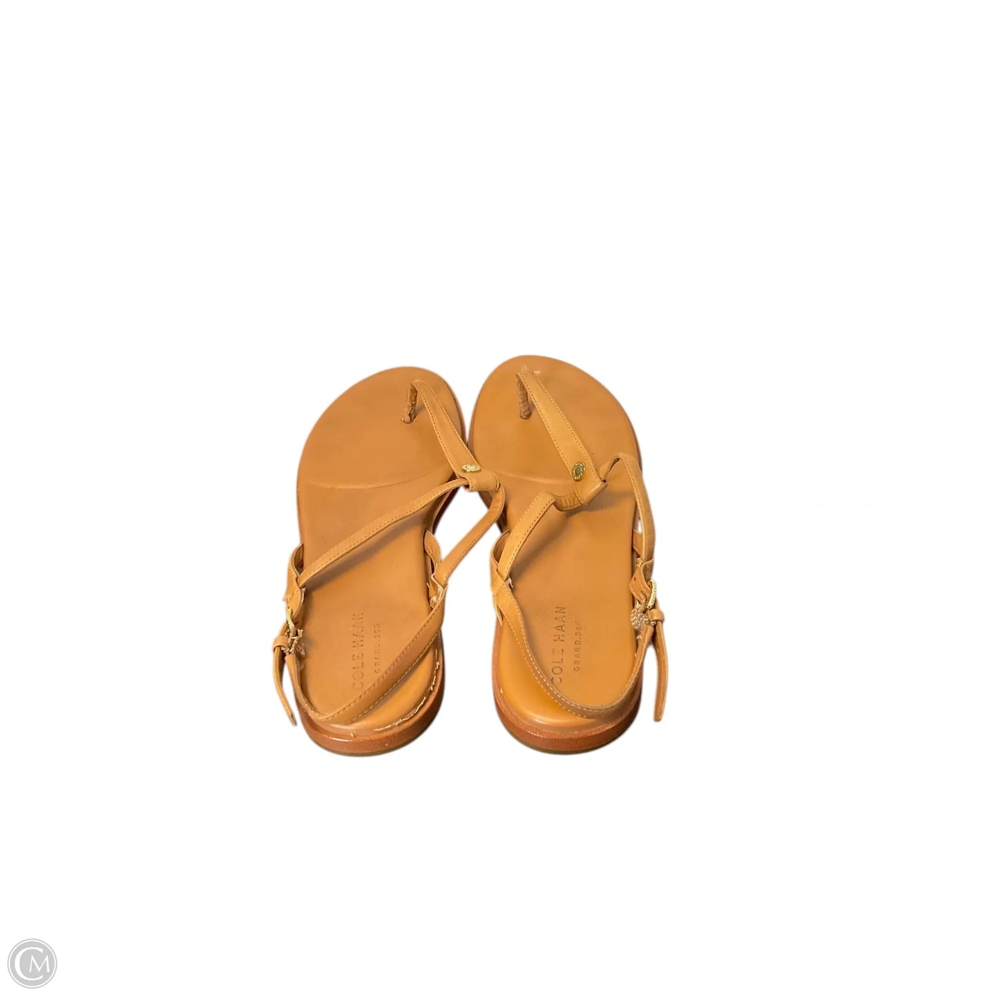 Sandals Flip Flops By Cole-haan In Brown, Size: 10