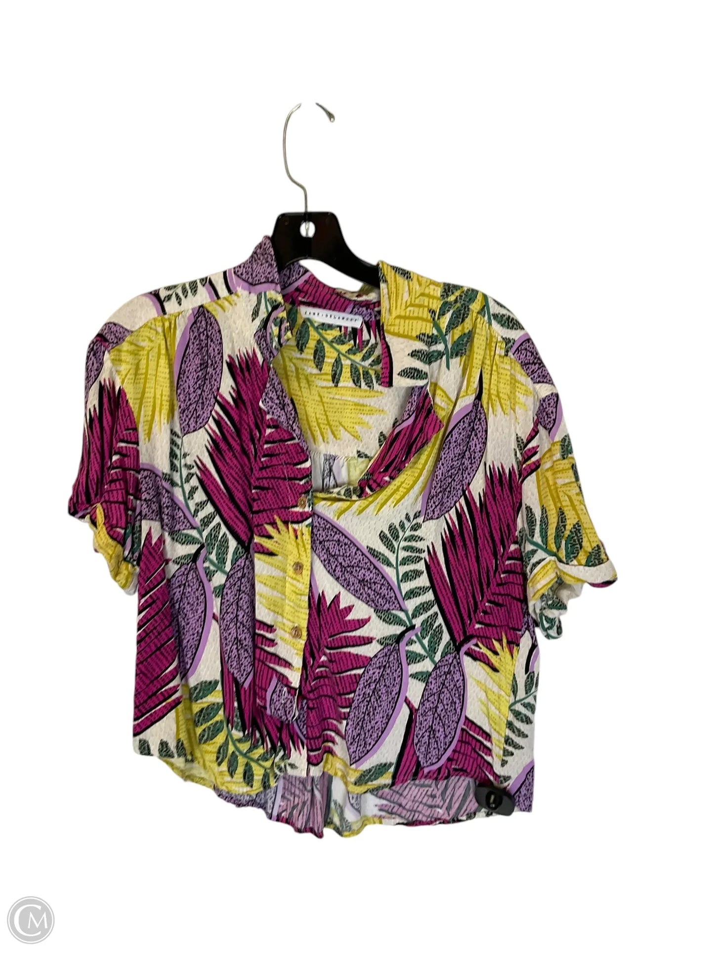 Top Short Sleeve By Jane And Delancey In Multi-colored, Size: S
