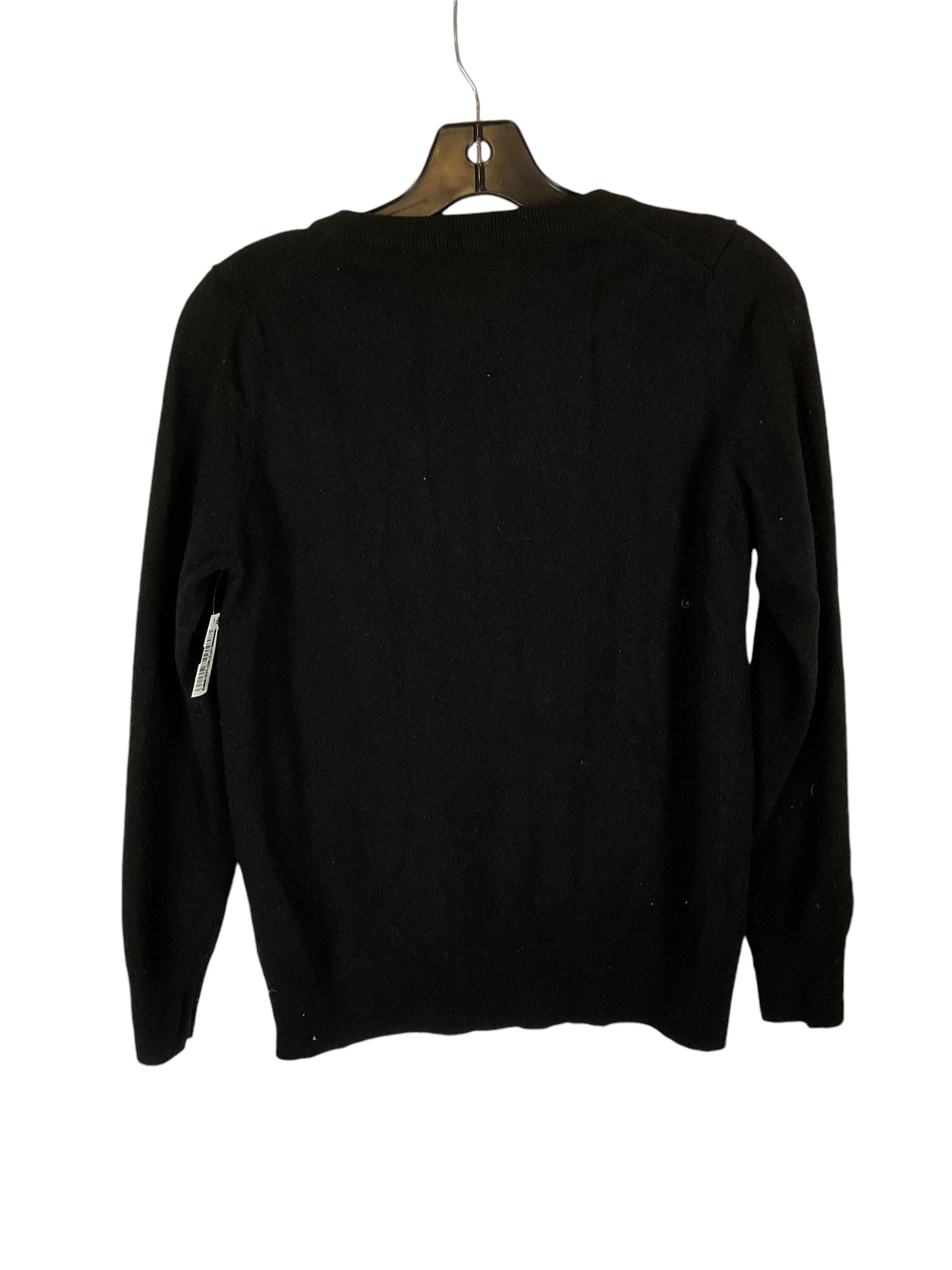 Sweater Cashmere By Clothes Mentor In Black, Size: L
