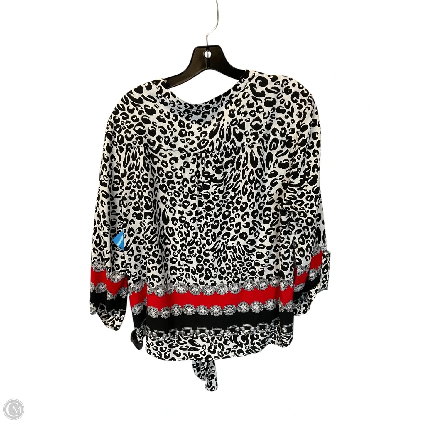 Top Long Sleeve By Ruby Rd In Black, Size: L