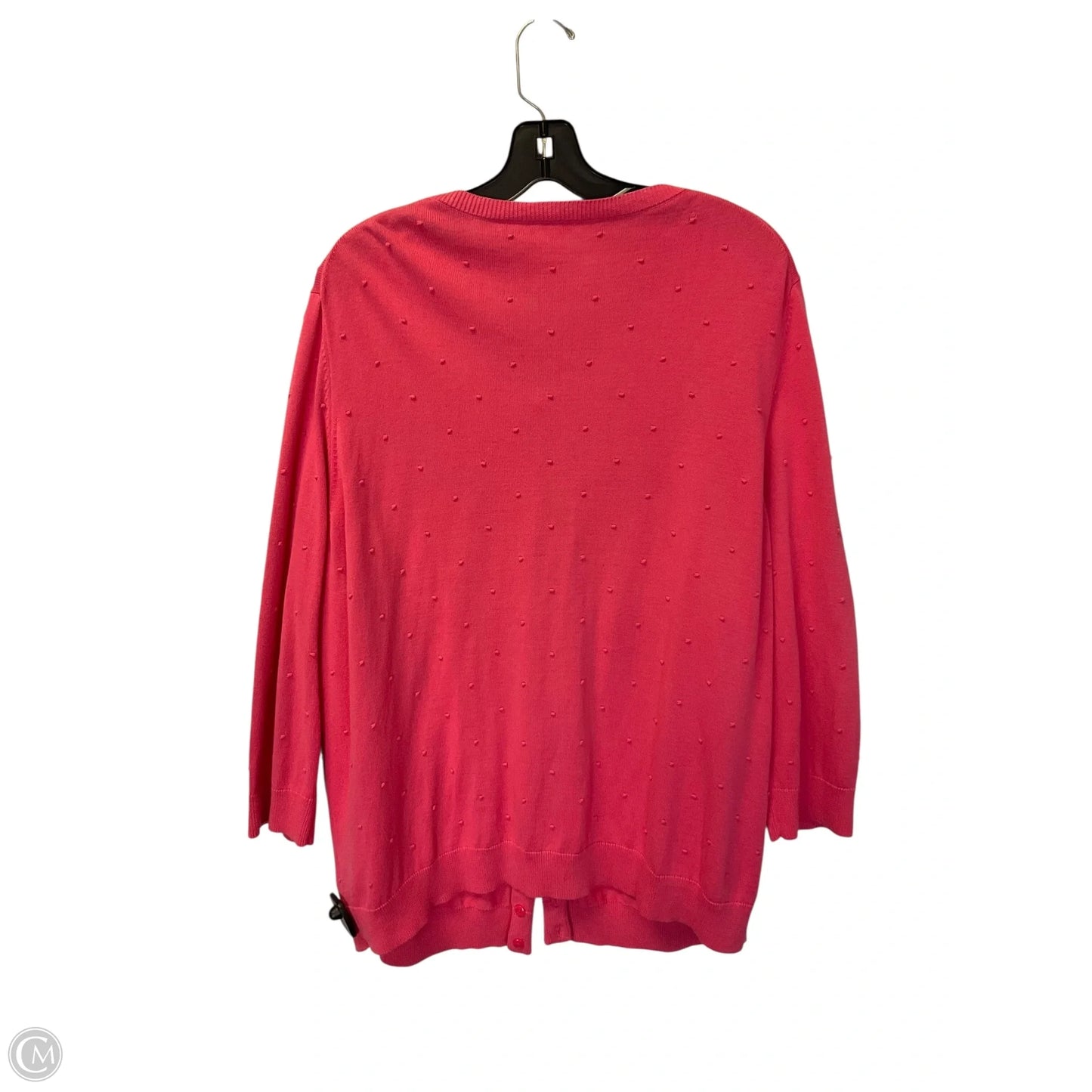 Cardigan By Talbots In Pink, Size: 3x