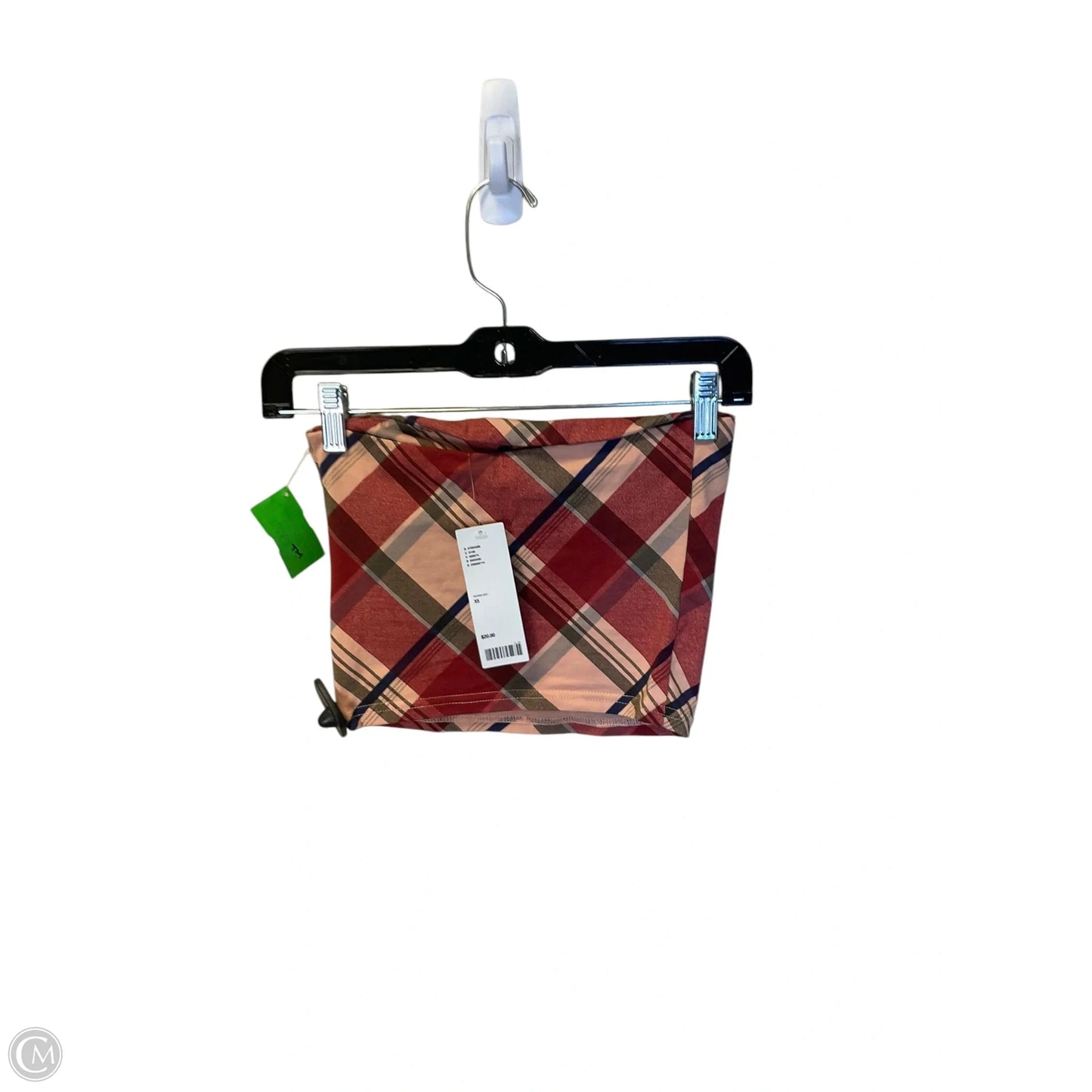 Top Sleeveless By Urban Outfitters In Plaid Pattern, Size: Xs