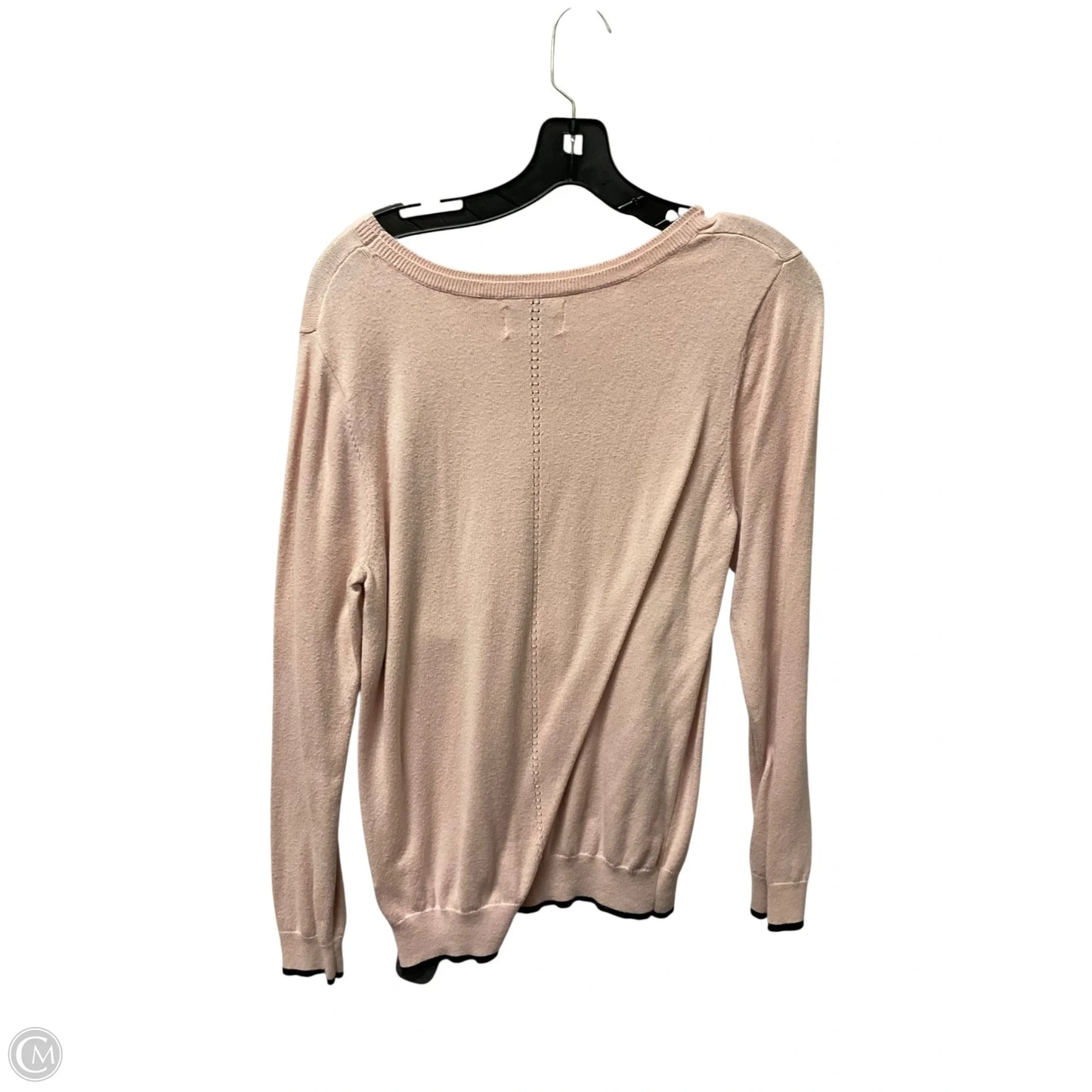 Top Long Sleeve By Elle In Pink, Size: L