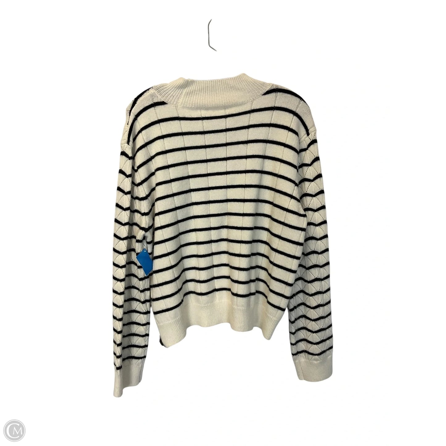 Sweater By Cyrus Knits In Striped Pattern, Size: Xl