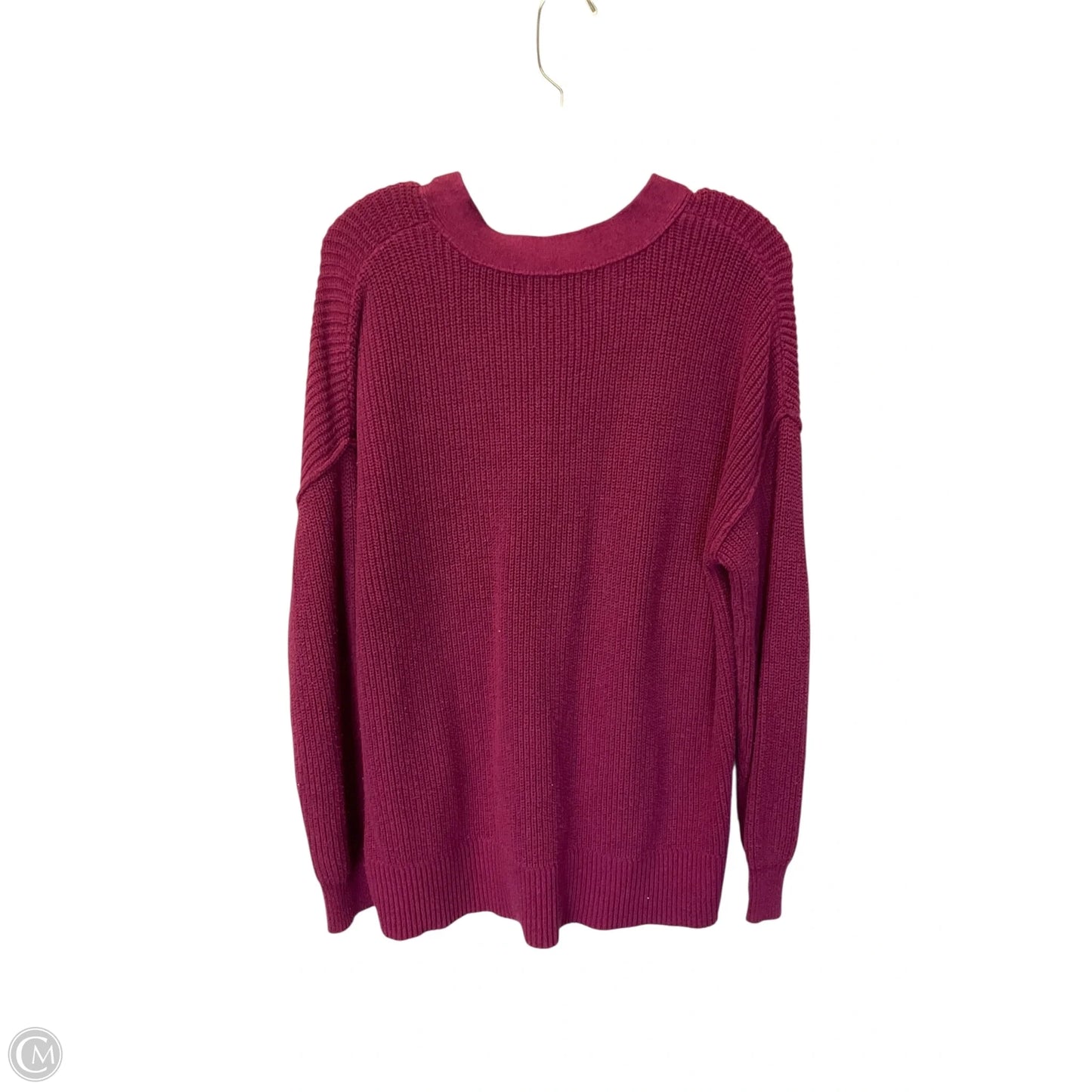 Sweater By Rachel Zoe In Purple, Size: L