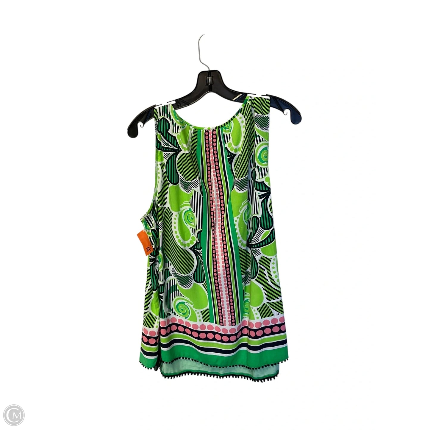Top Sleeveless By Crown And Ivy In Green, Size: Xl