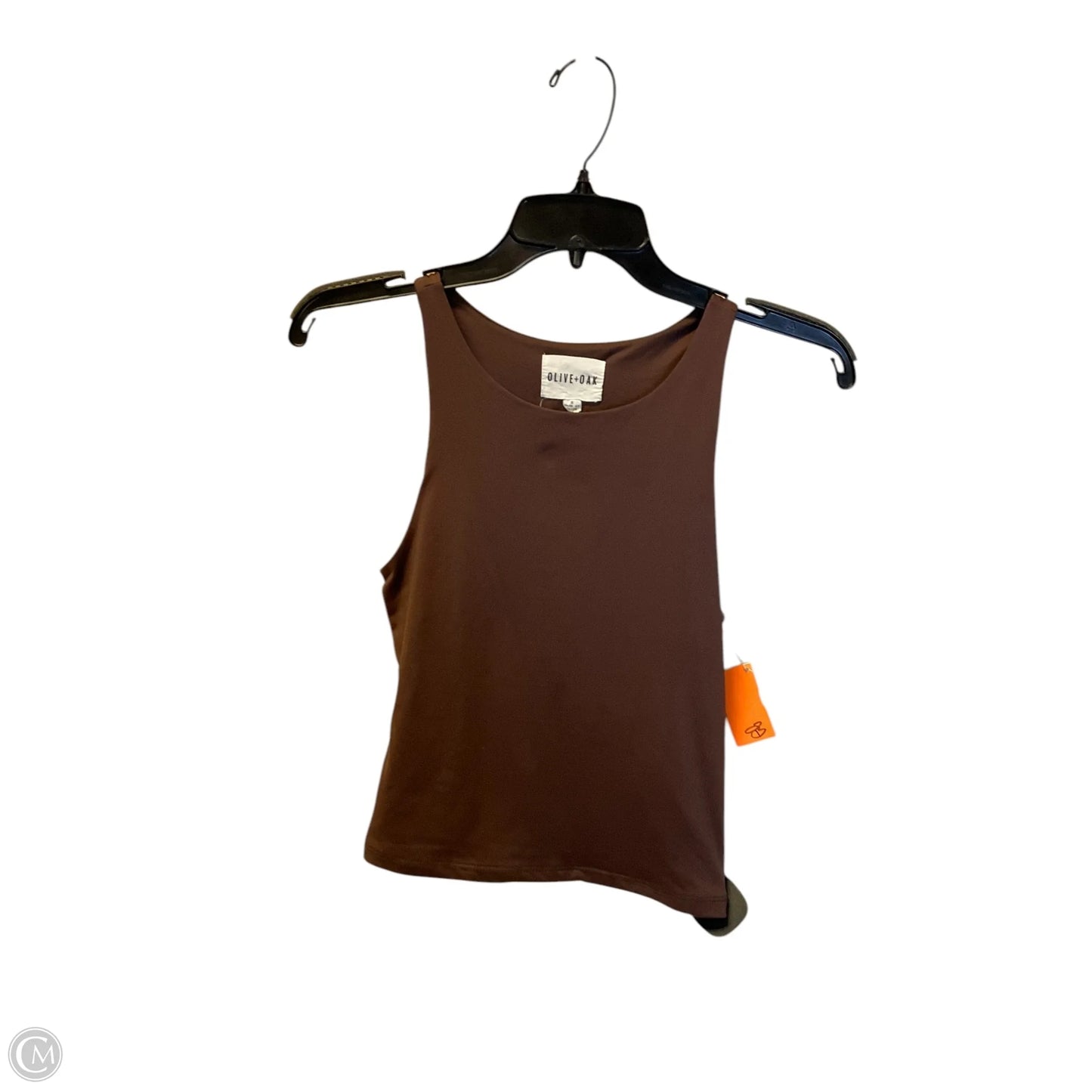Top Sleeveless Basic By Olive And Oak In Brown, Size: S