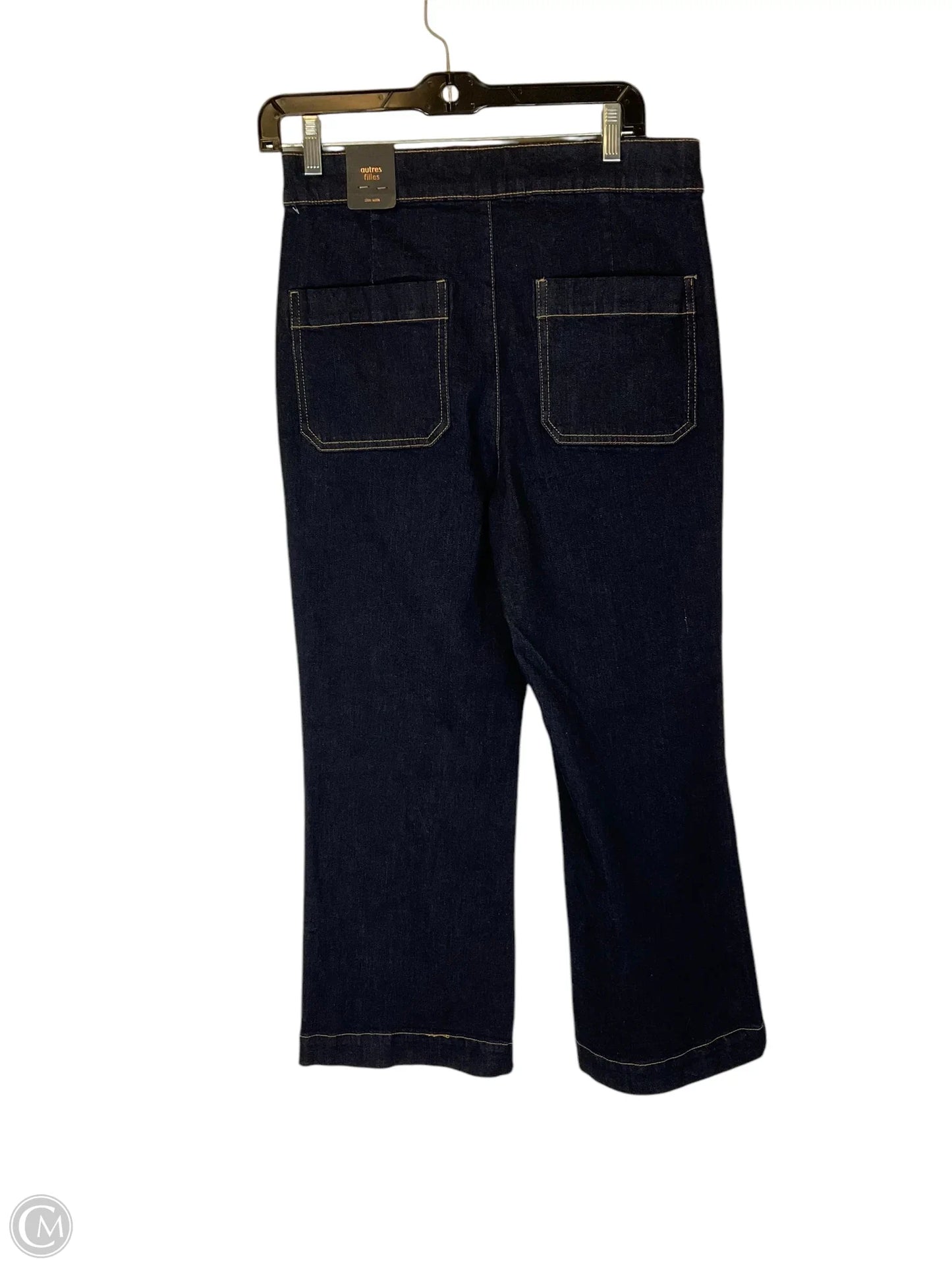 Jeans Flared By Cmb In Blue Denim, Size: 8