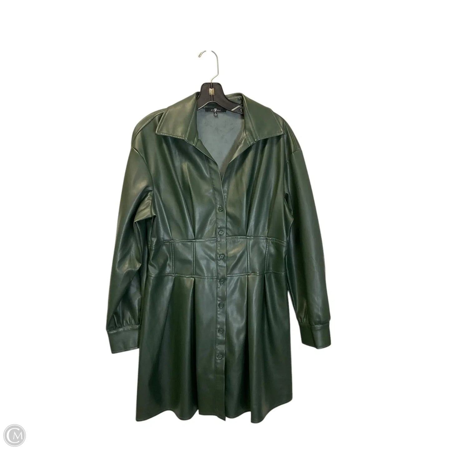 Dress Party Short By 7 For All Mankind In Green, Size: L