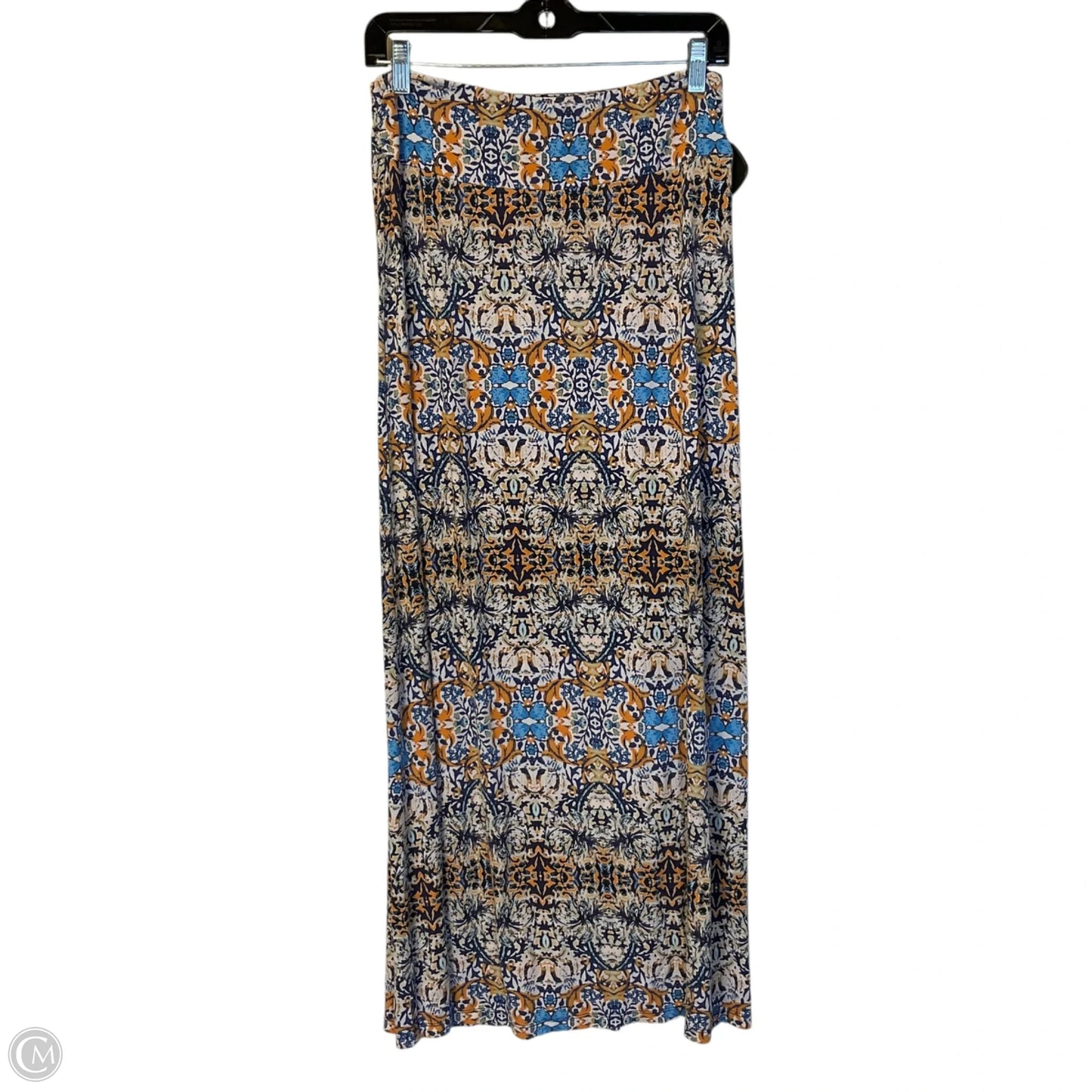 Skirt Maxi By Artisan Ny In Blue & Orange, Size: M