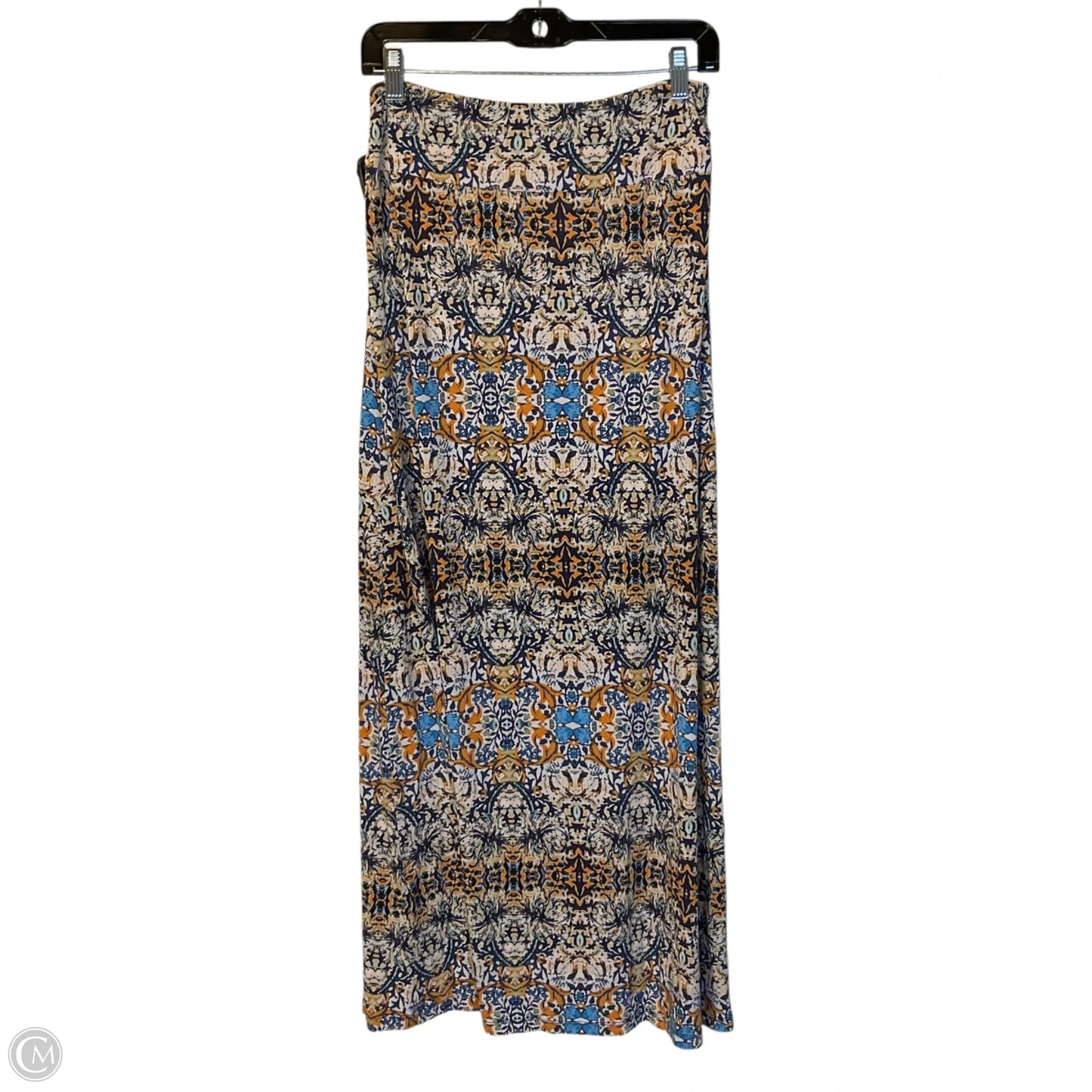 Skirt Maxi By Artisan Ny In Blue & Orange, Size: M