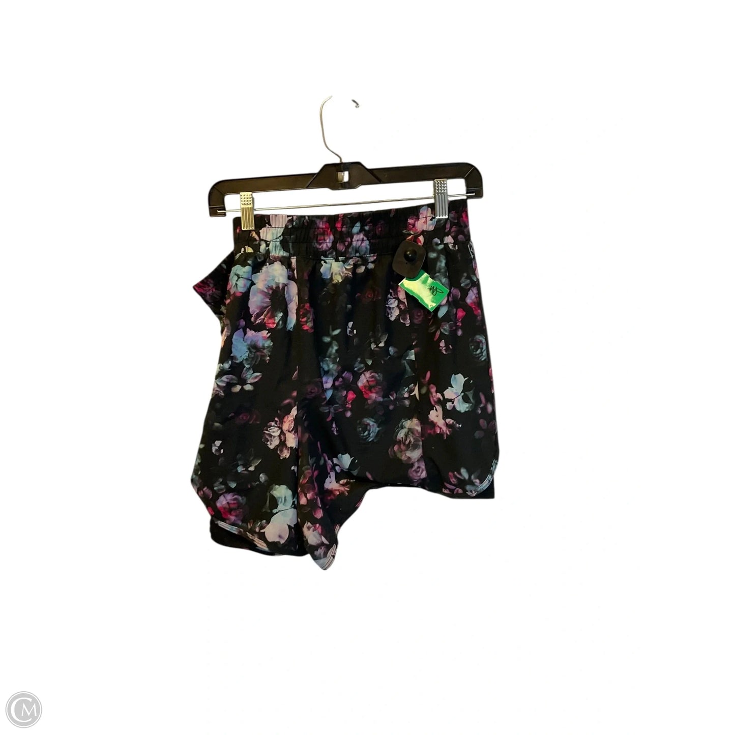 Athletic Shorts By Avia In Floral Print, Size: 3x