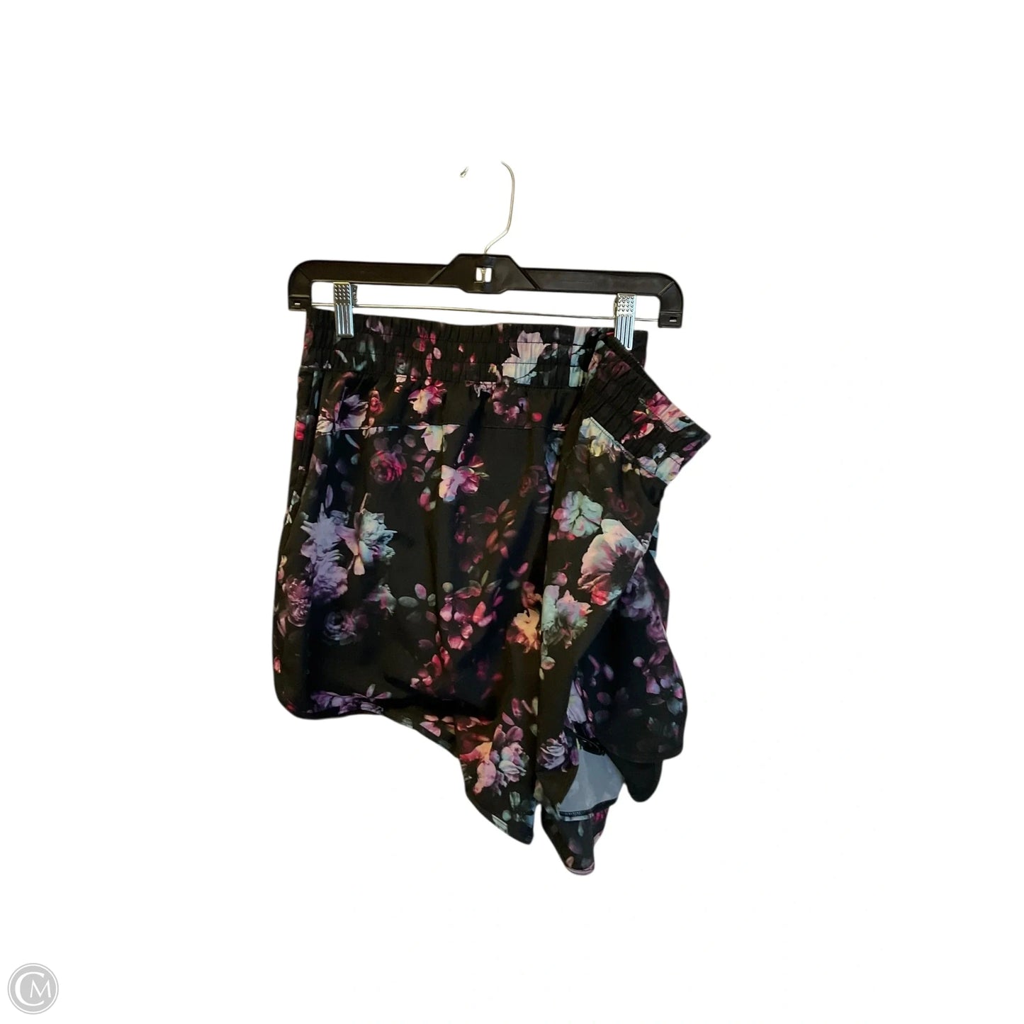 Athletic Shorts By Avia In Floral Print, Size: 3x