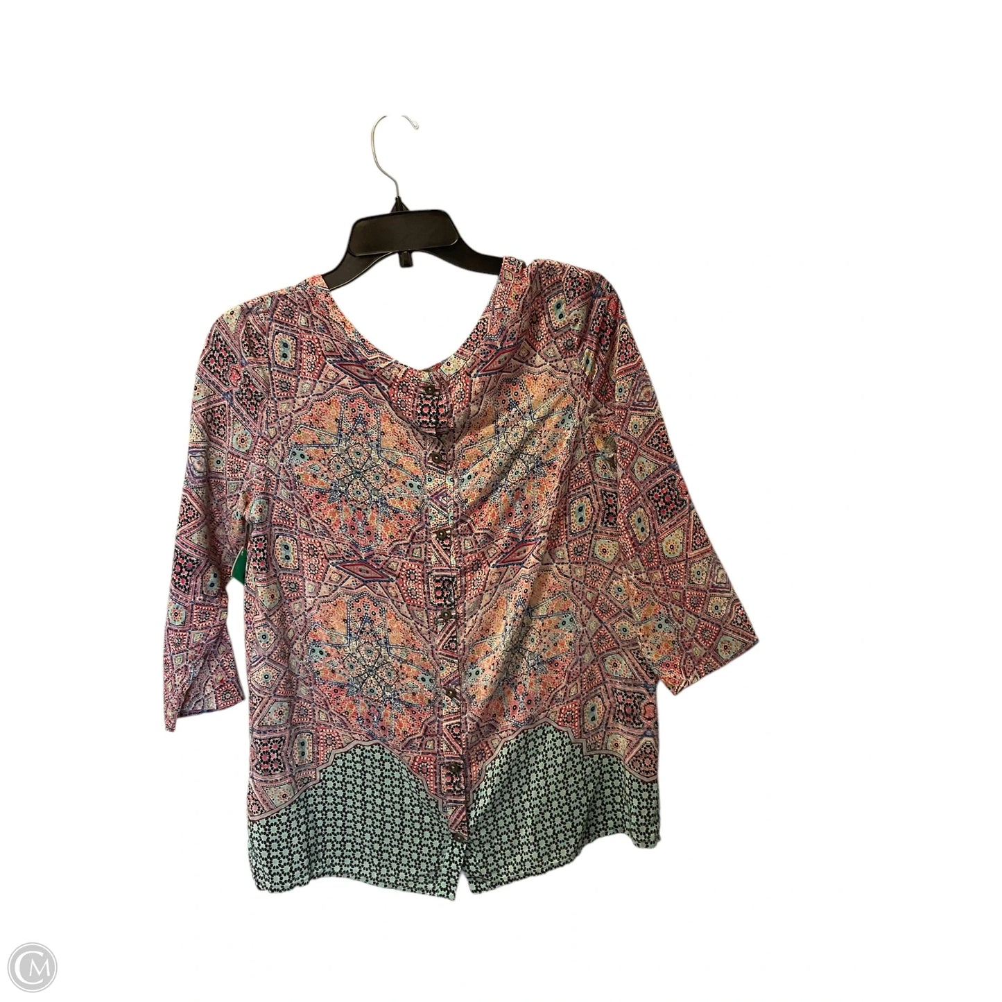 Top Long Sleeve By Maeve In Multi-colored, Size: S