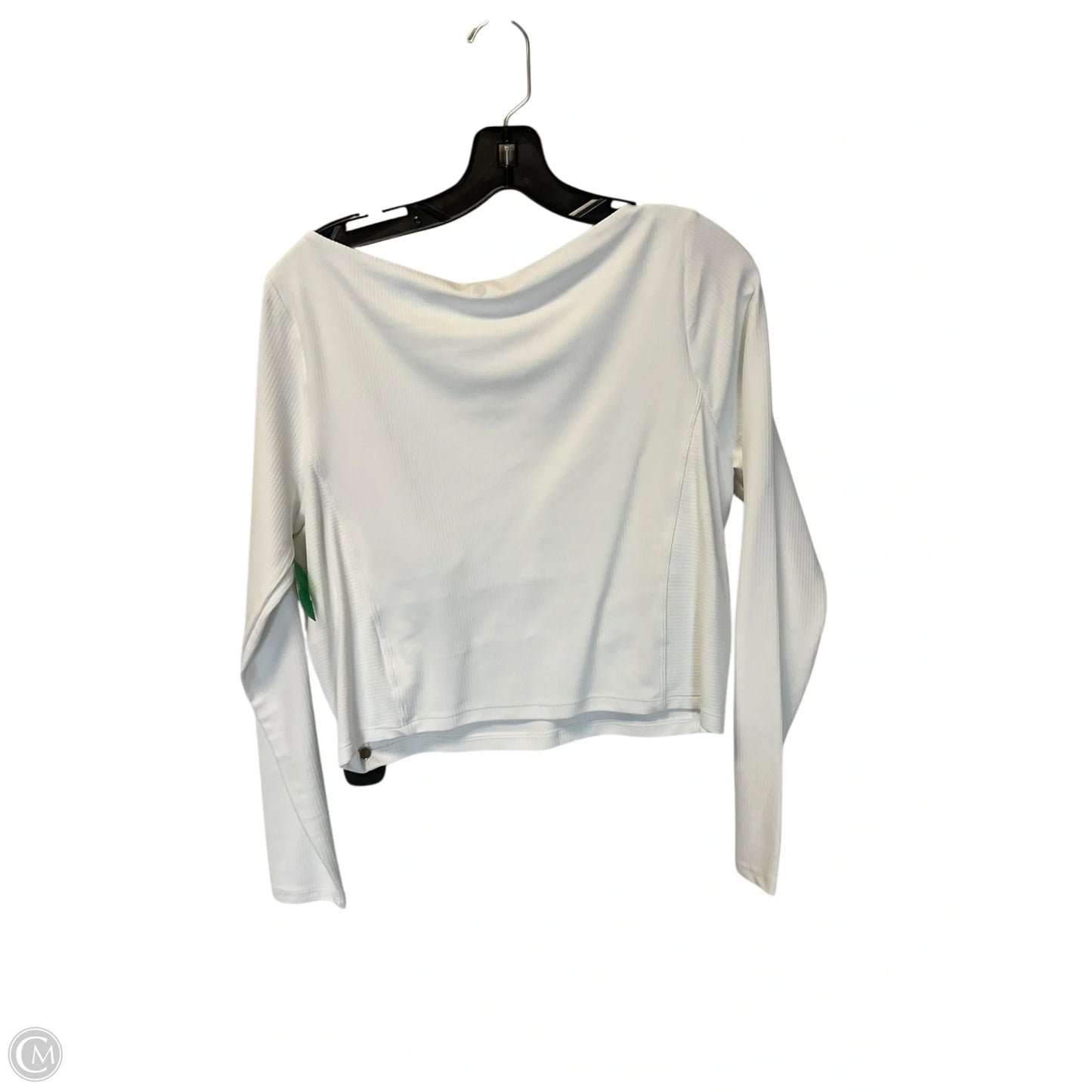 Athletic Top Long Sleeve Crewneck By Calia In White, Size: Xl