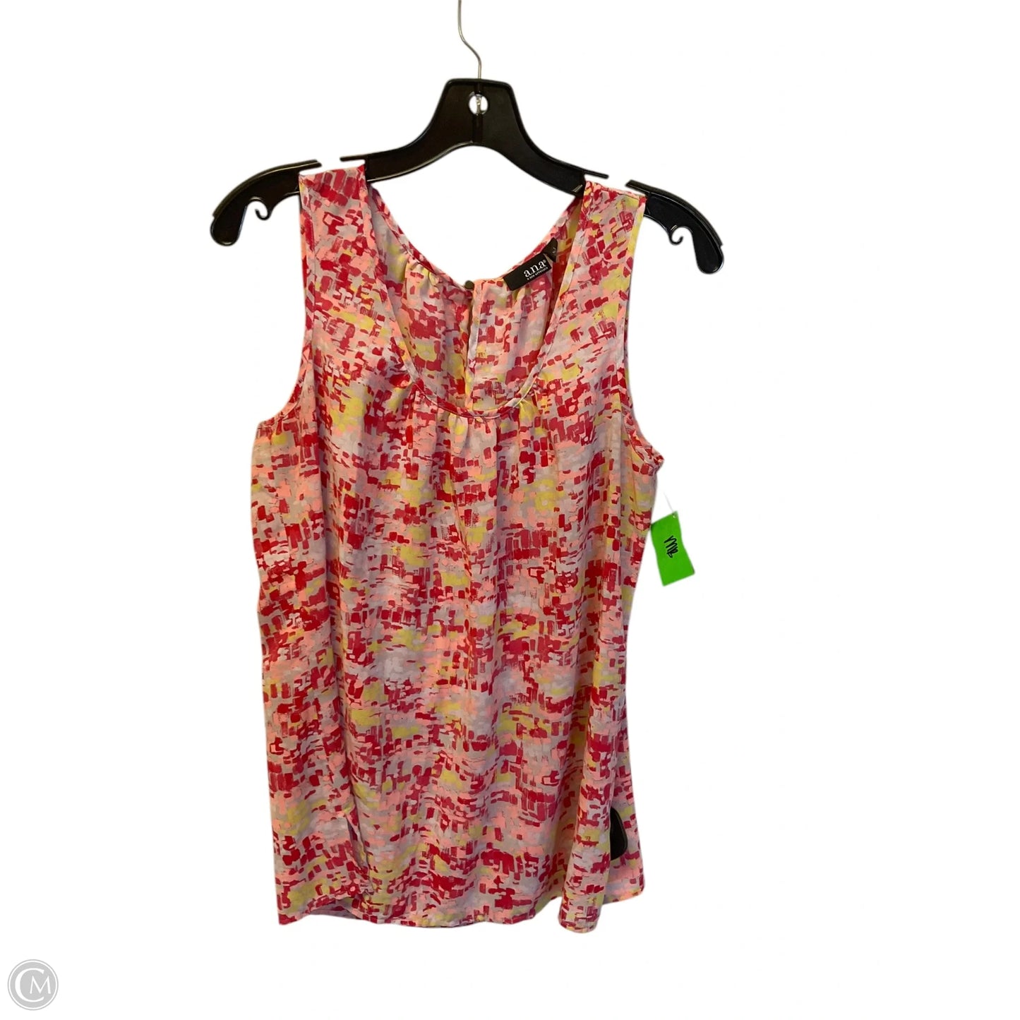 Top Sleeveless By Ana In Multi-colored, Size: L