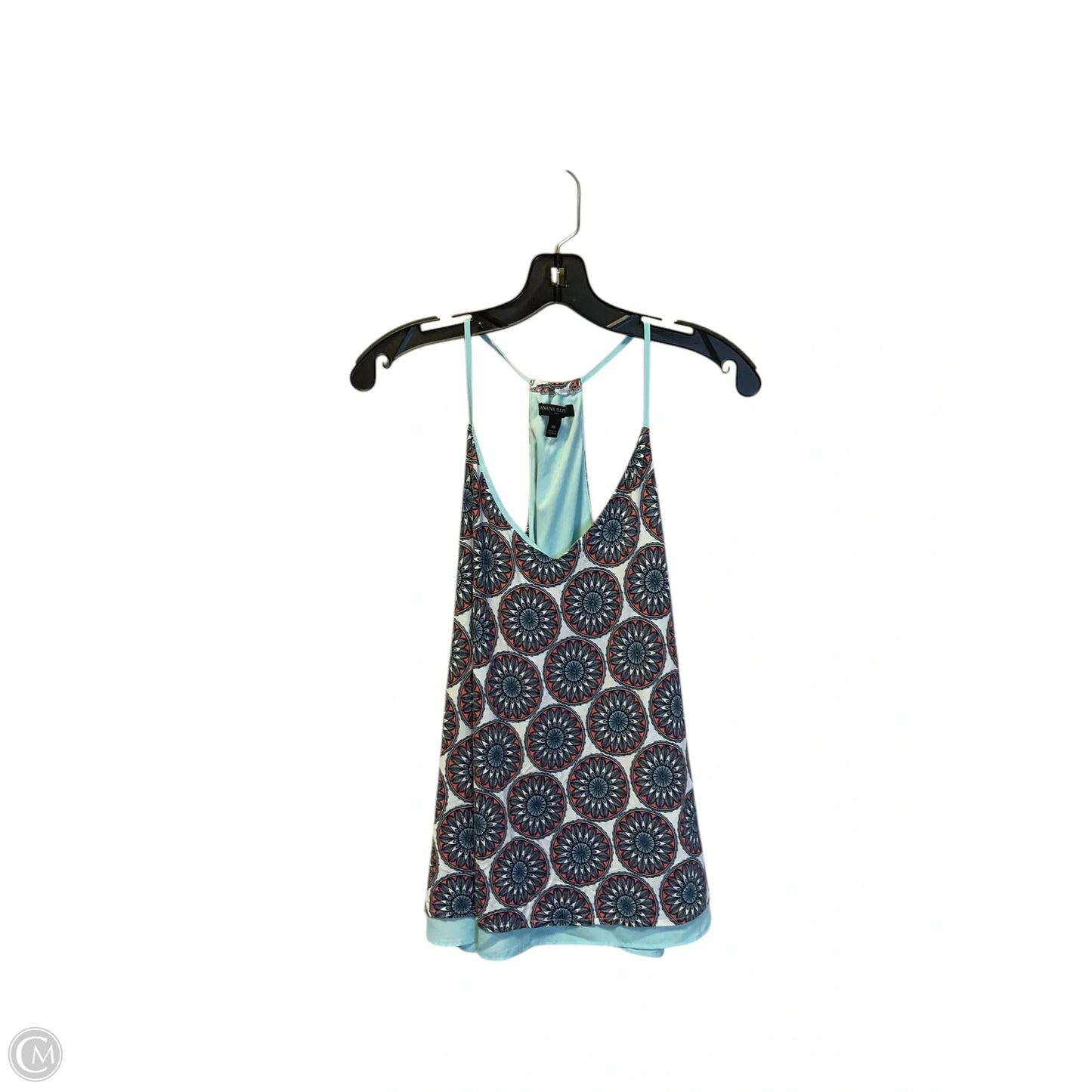 Top Sleeveless By Banana Republic In Blue, Size: M