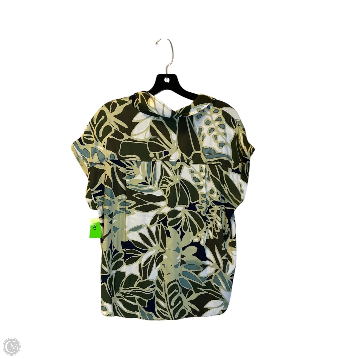 Top Short Sleeve By Cupcakes And Cashmere In Green, Size: L