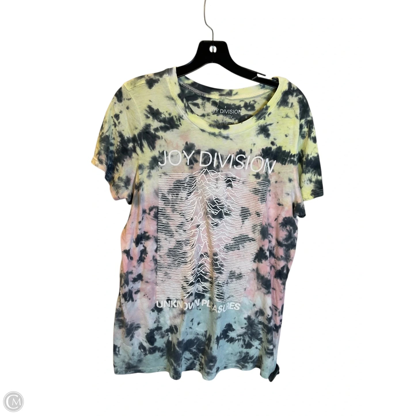 Top Short Sleeve By Clothes Mentor In Tie Dye Print, Size: M