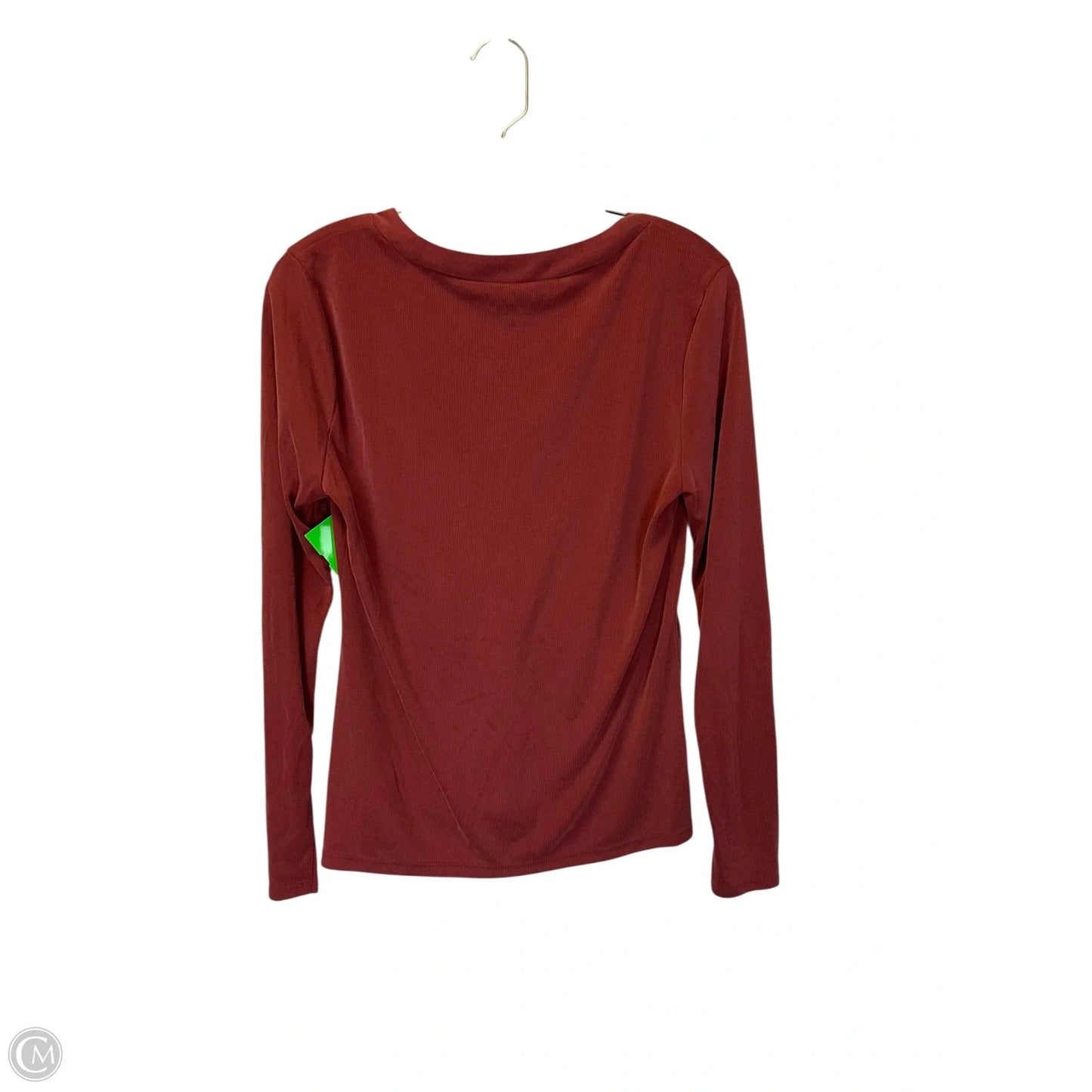 Top Long Sleeve By Lucky Brand In Red, Size: M
