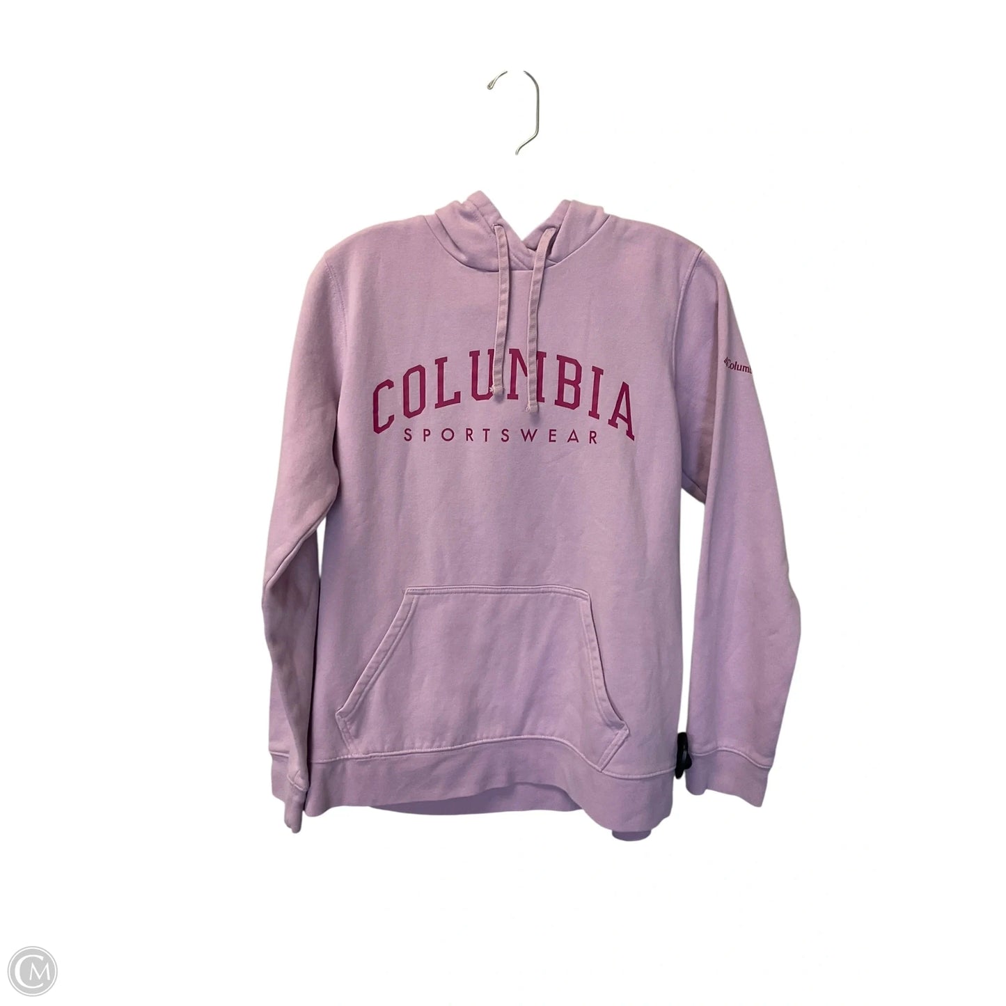 Sweatshirt Hoodie By Columbia In Purple, Size: L