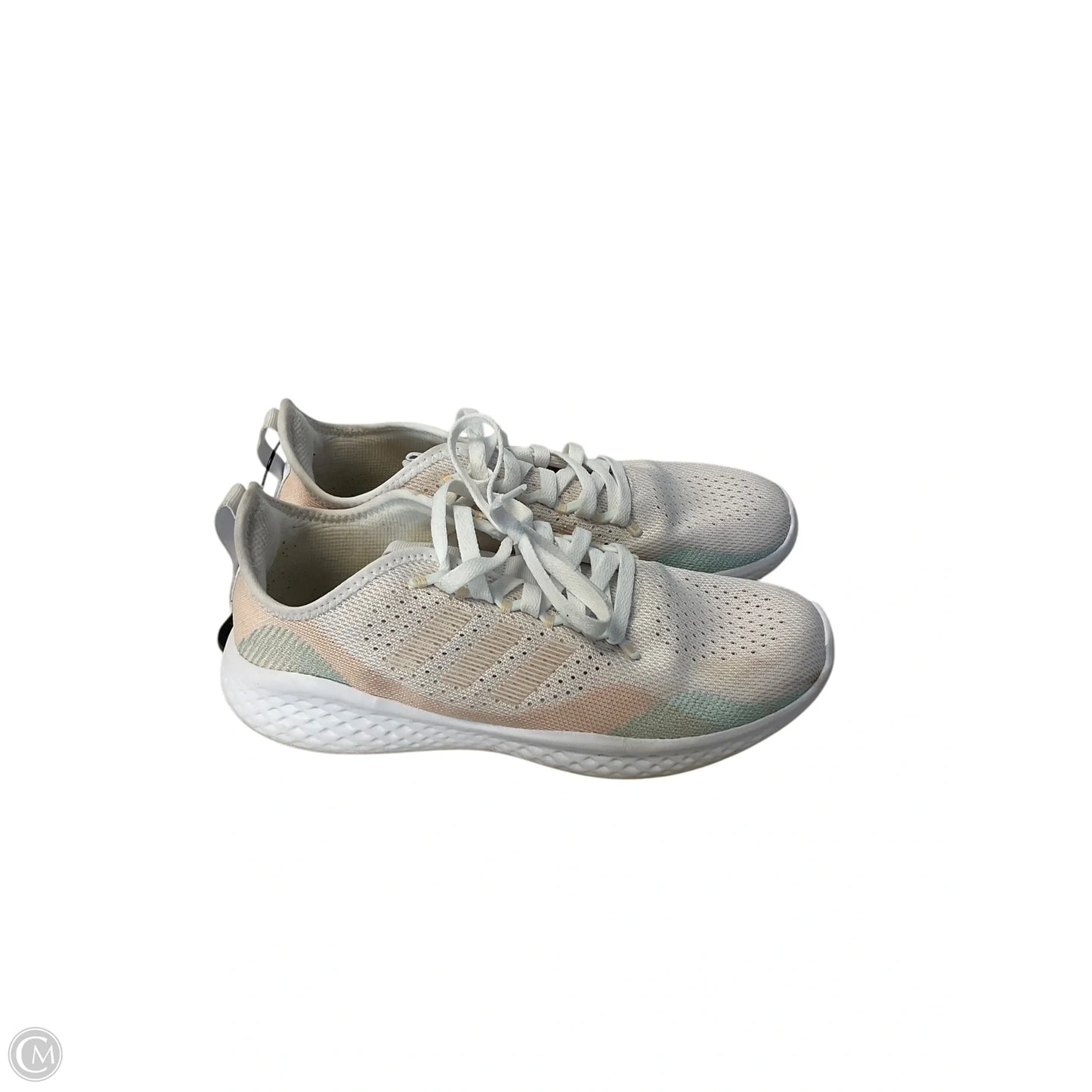 Shoes Athletic By Adidas In Cream, Size: 10