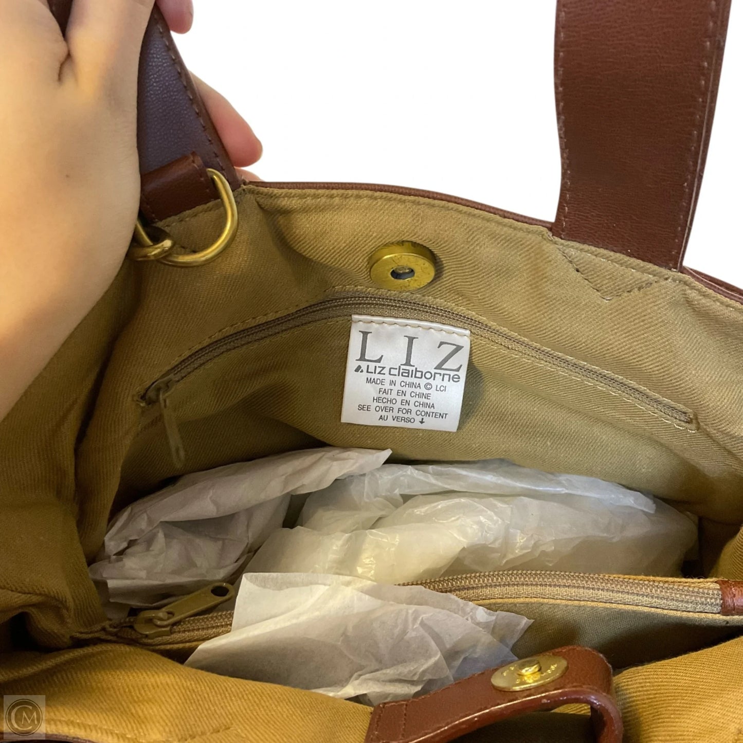 Handbag By Liz Claiborne, Size: Medium