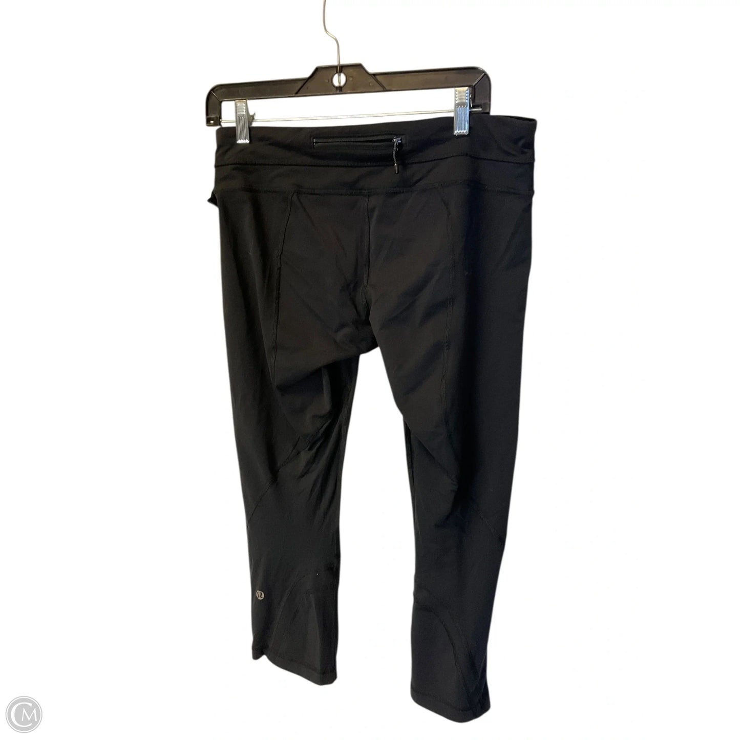 Athletic Capris By Lululemon In Black, Size: 6