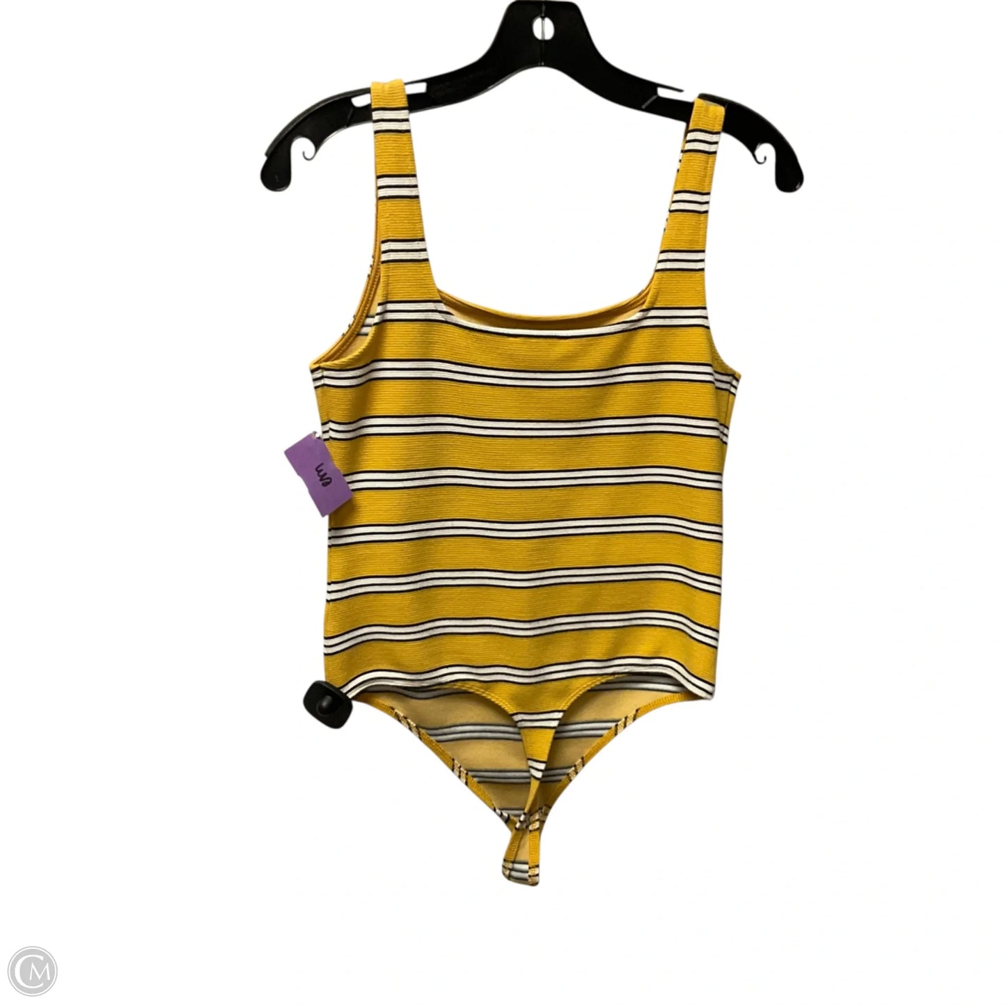 Bodysuit By Express In Striped Pattern, Size: Xs