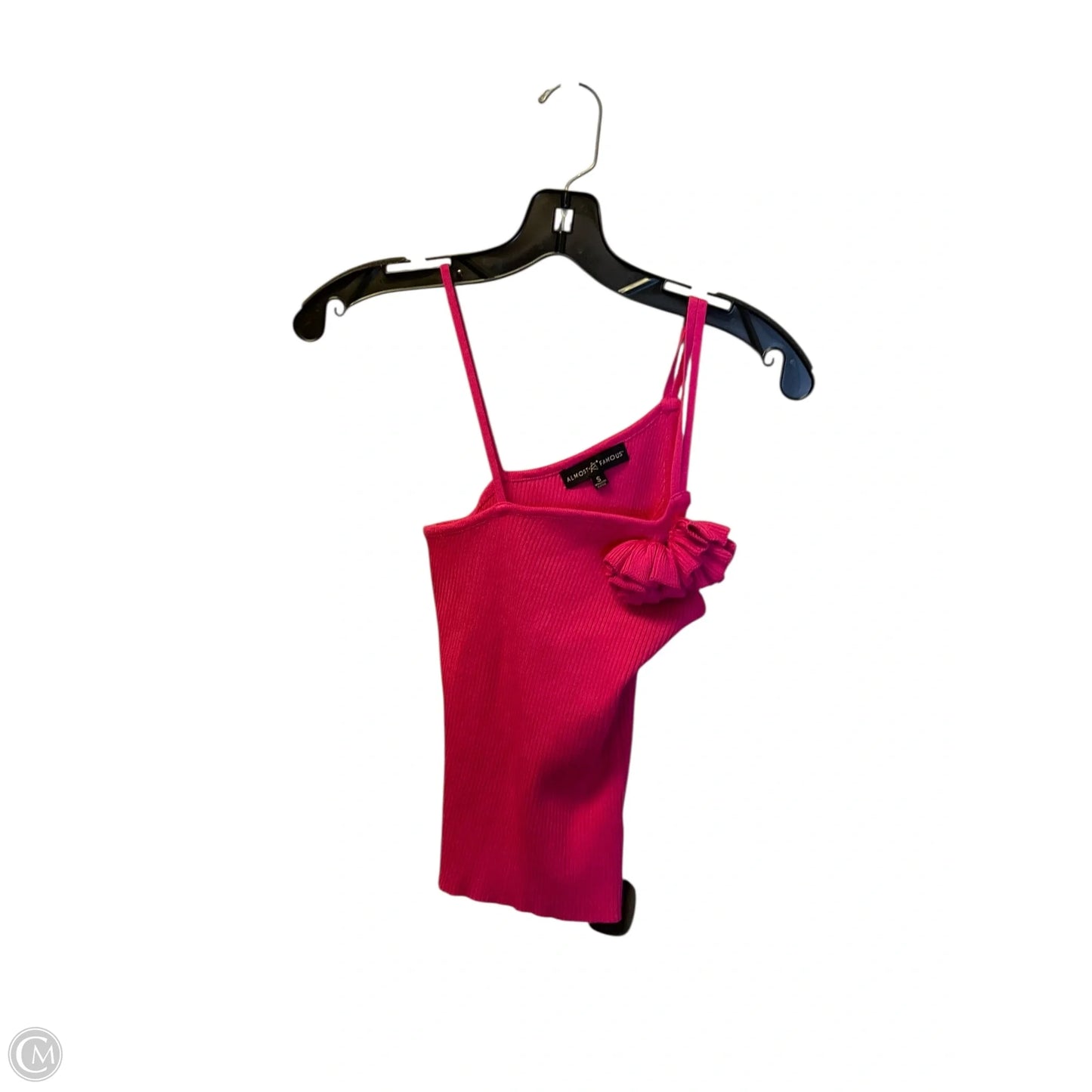 Top Sleeveless By Almost Famous In Pink, Size: S